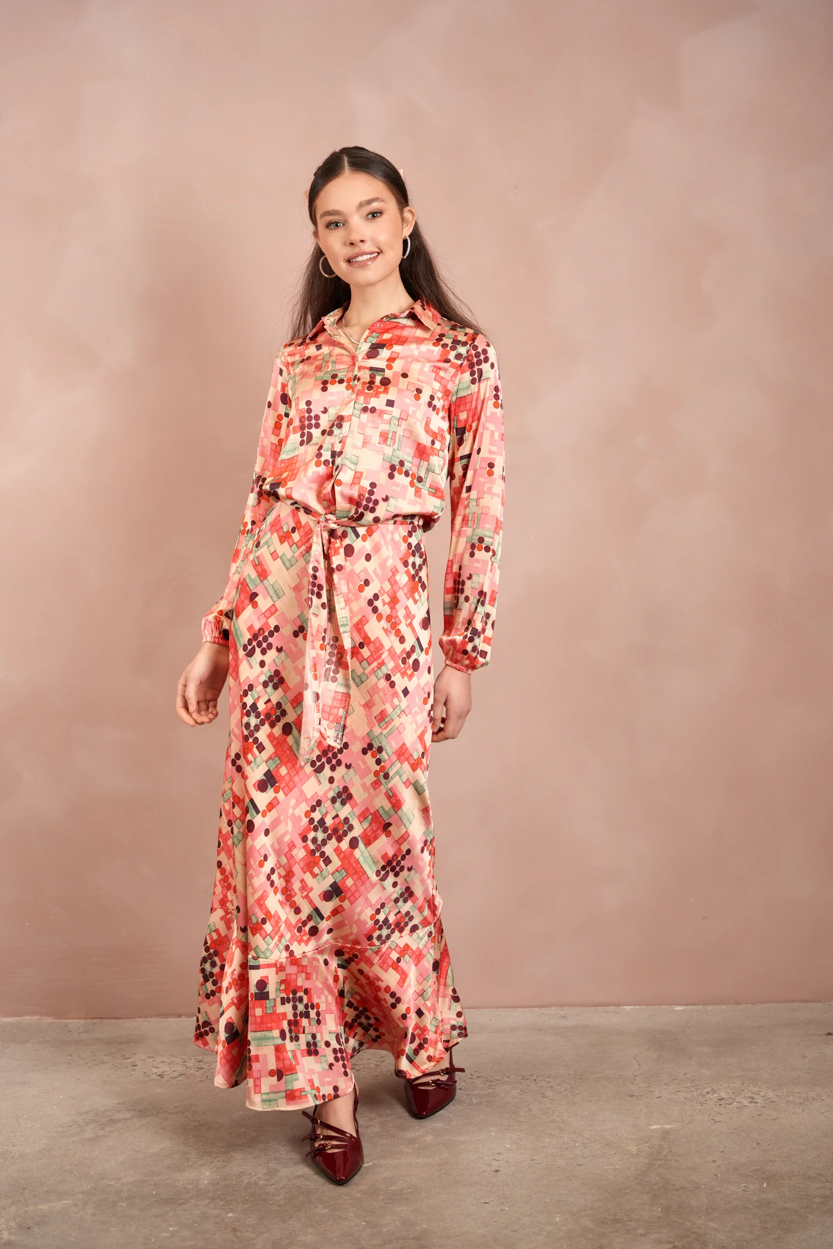 Ruffle Slip Dress - Image 3