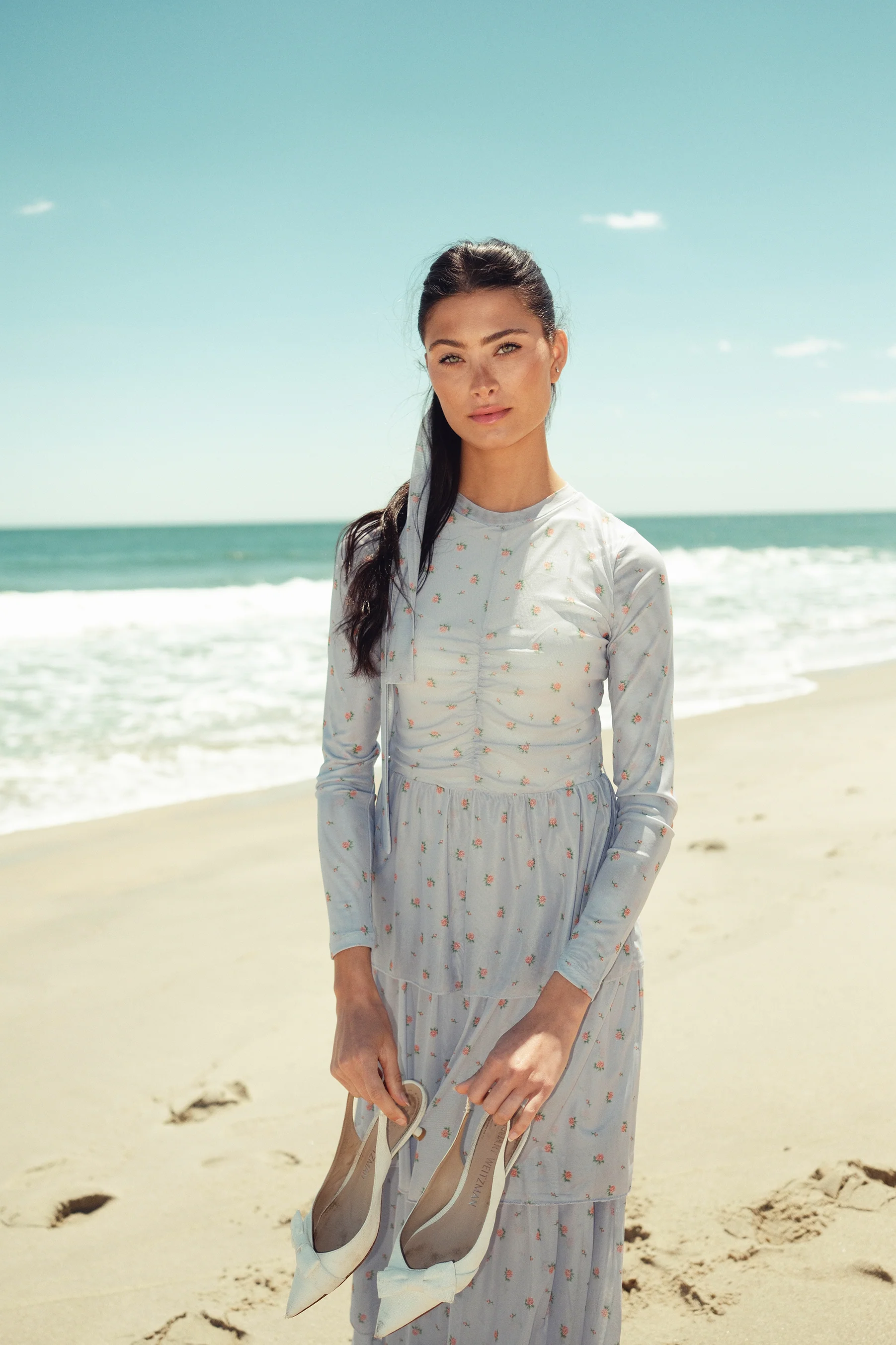 Mesh Layered Maxi Dress - Image 11