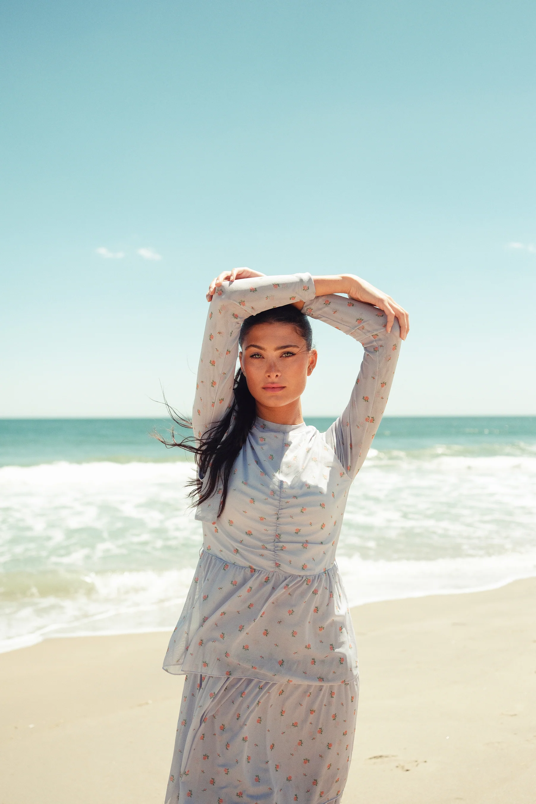 Mesh Layered Maxi Dress - Image 14