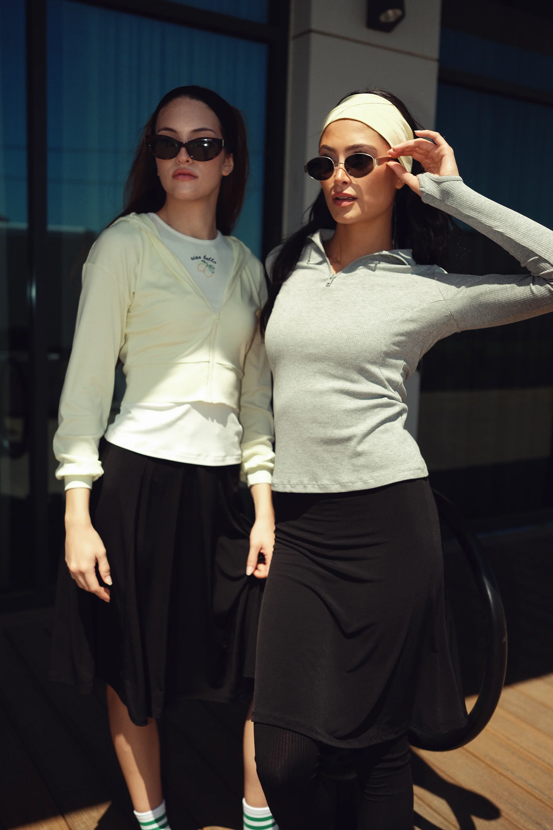 Soft Rib Zipper Tee - Image 16