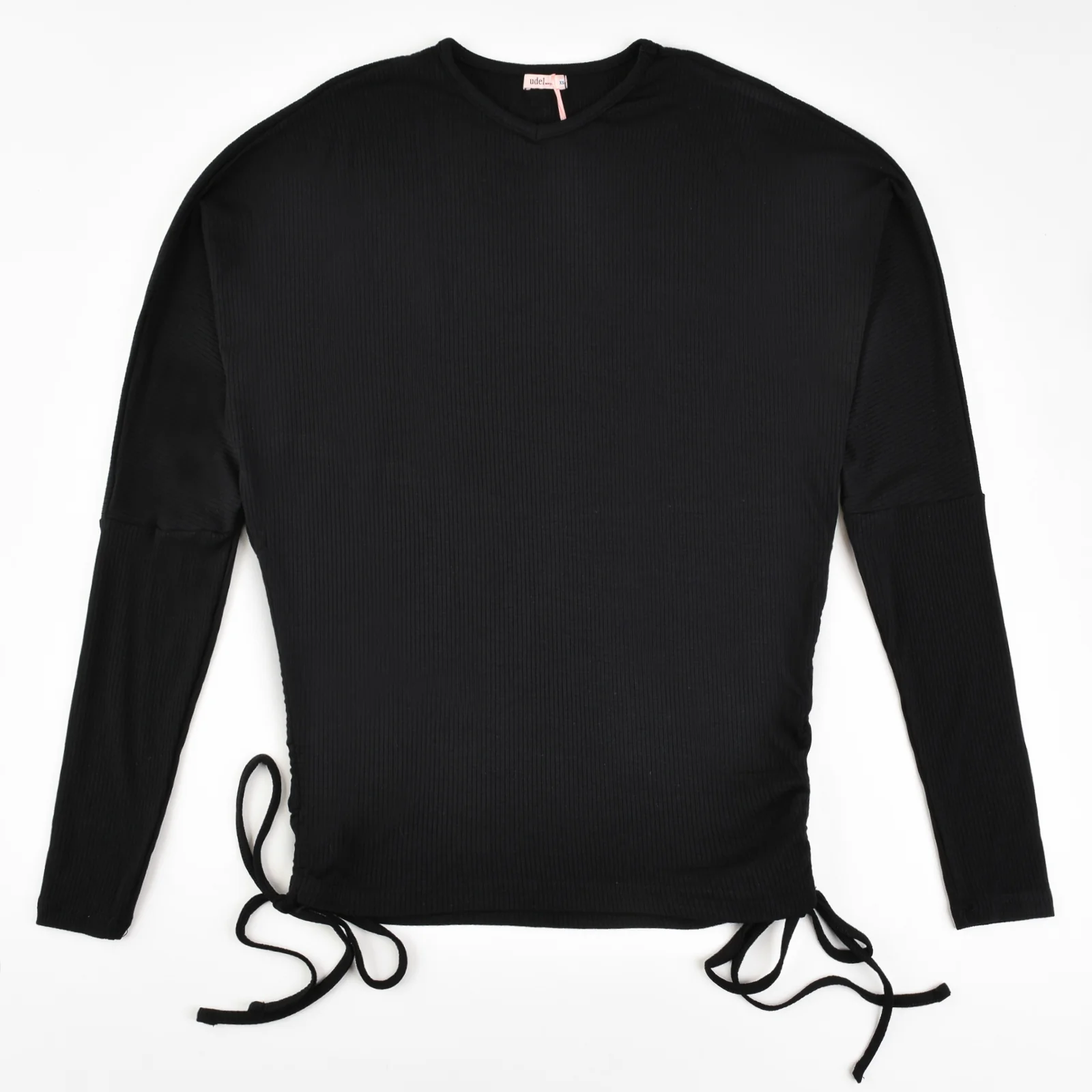 Soft Rib Ruched Dolman Top - Image 25