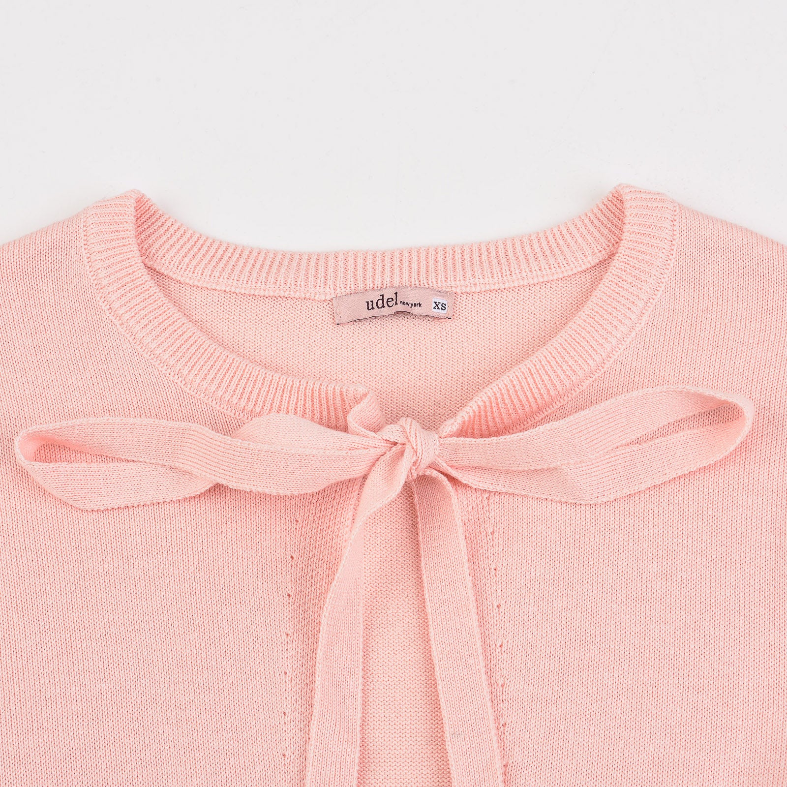 Knit Tie Cardigan - Image 5