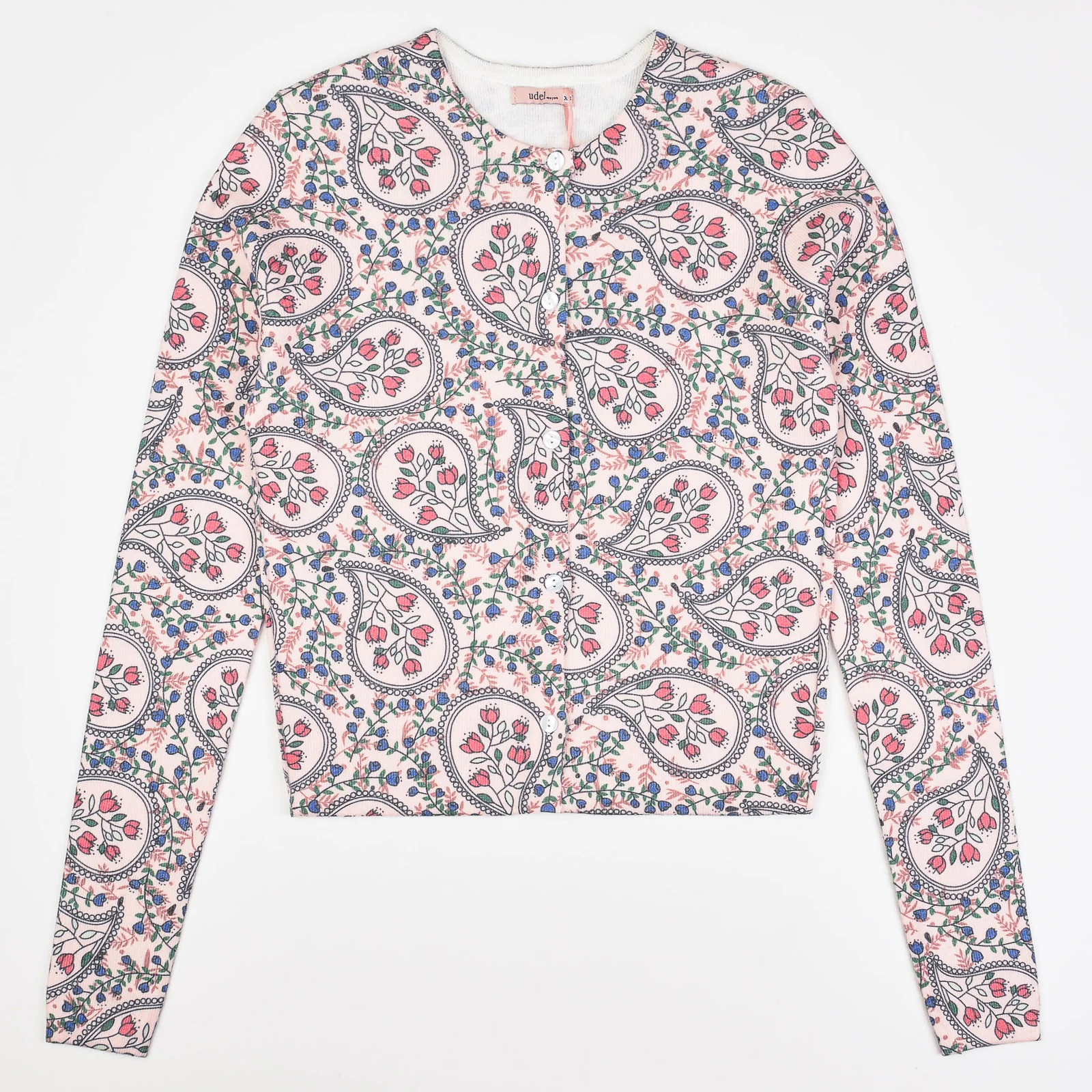 Print Knit Cardigan - Image 11