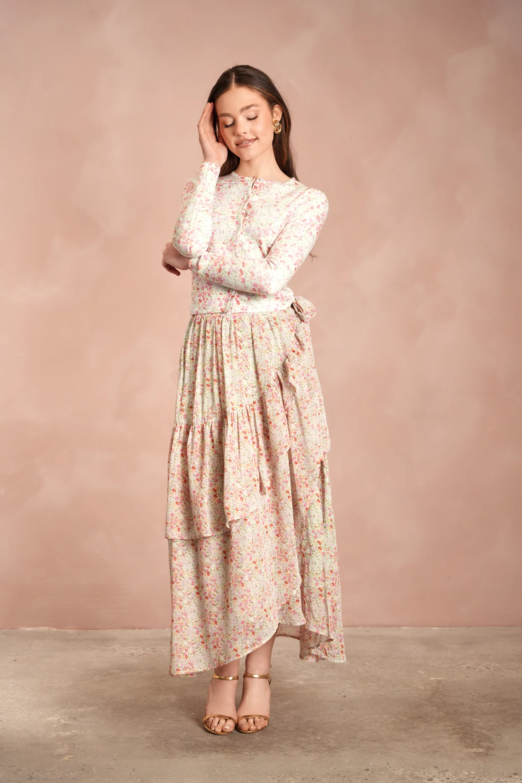 Print Knit Cardigan - Image 13