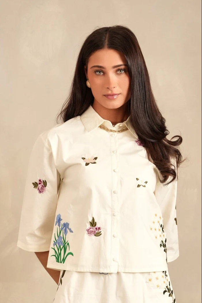 Patch Blouse - Image 5