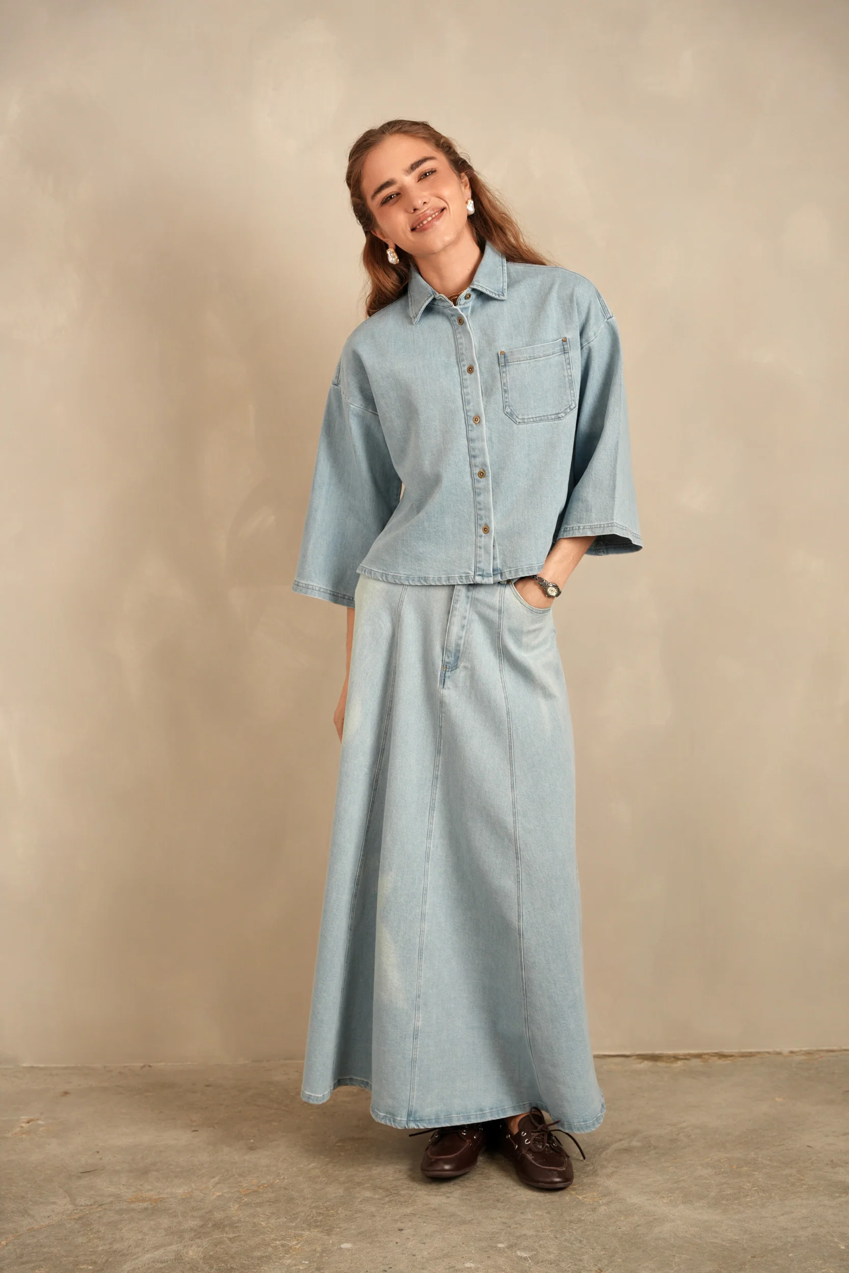 Denim Shacket - Image 14
