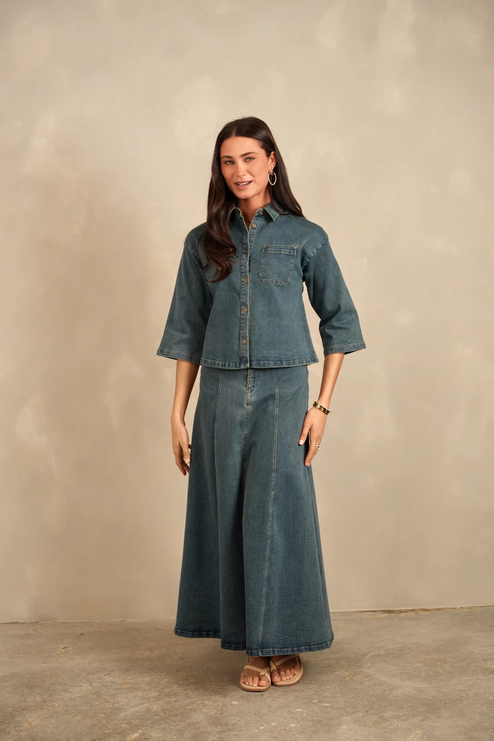 Denim Shacket - Image 20