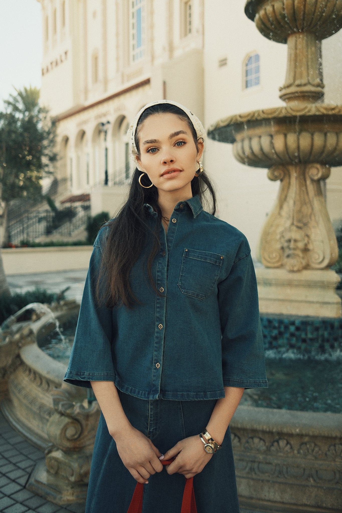 Denim Shacket - Image 24