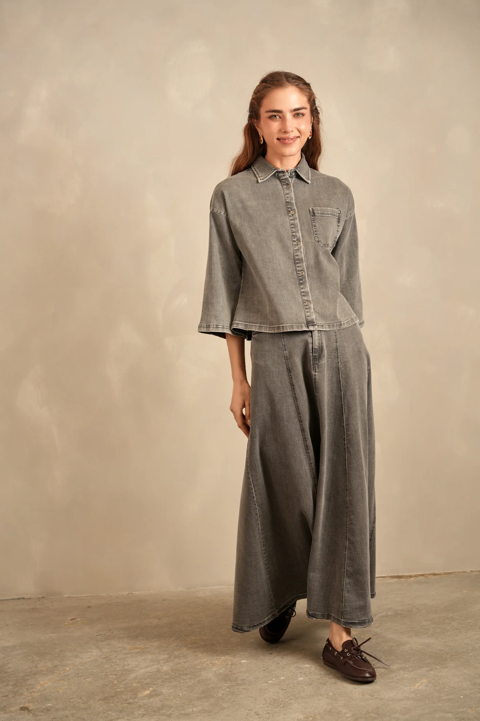 Denim Shacket - Image 3
