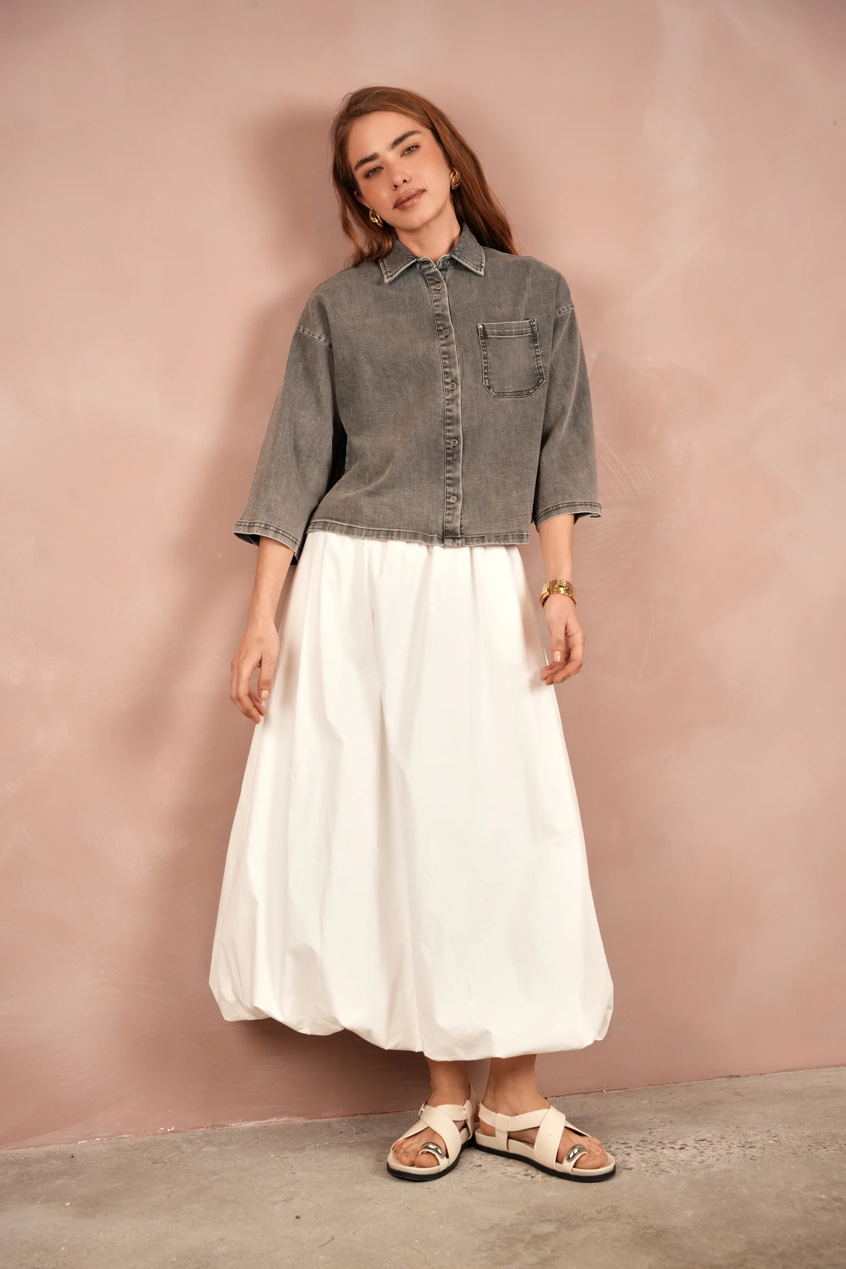 Denim Shacket - Image 6