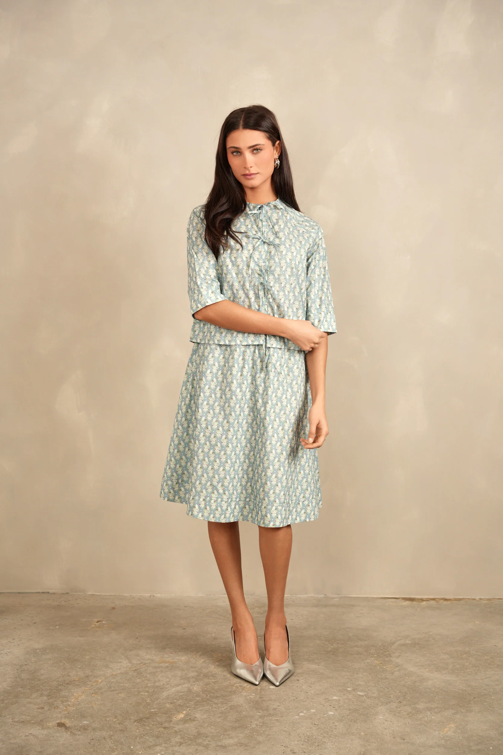 Boxy Fit Bow Tie Top - Image 8