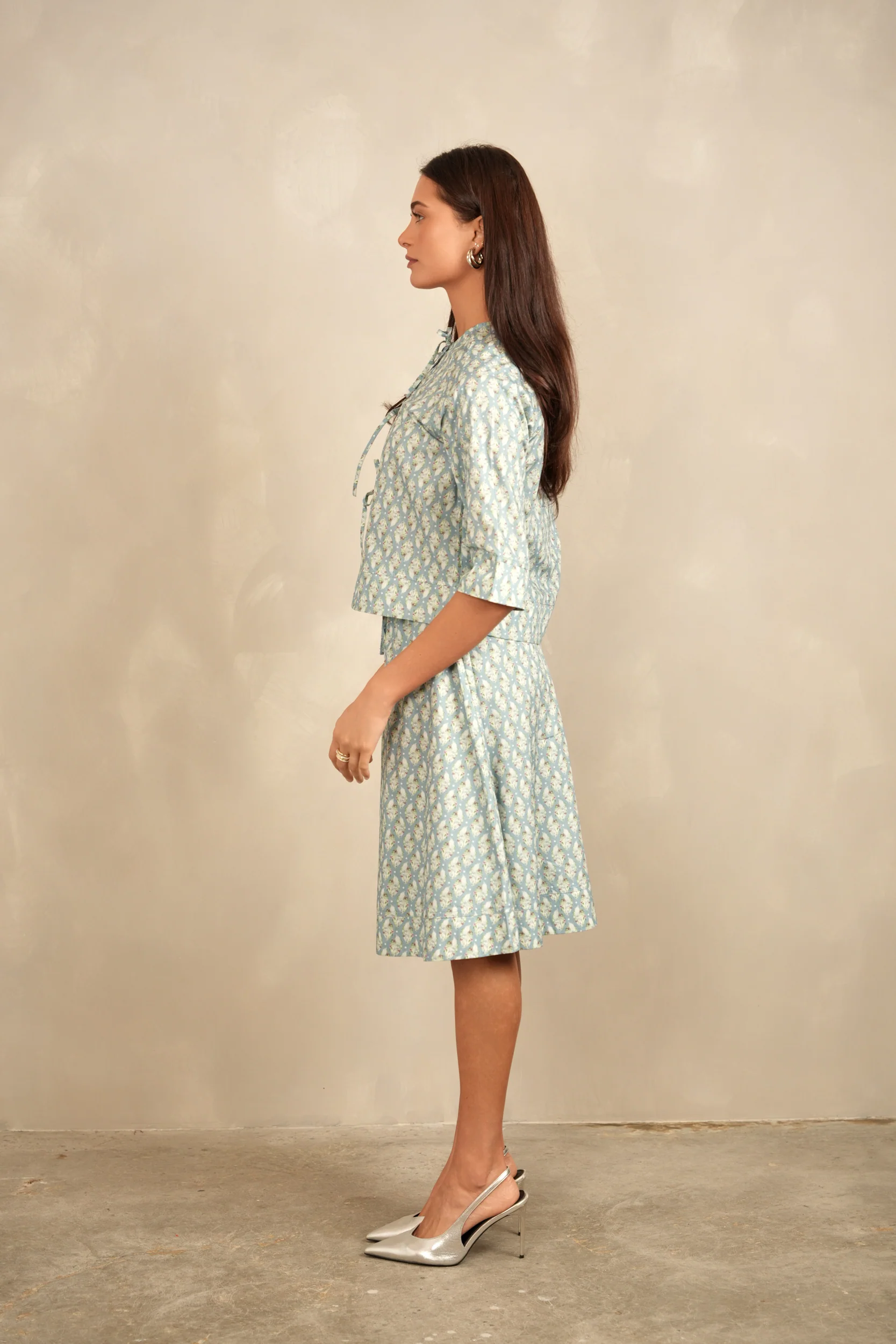 Boxy Fit Bow Tie Top - Image 9