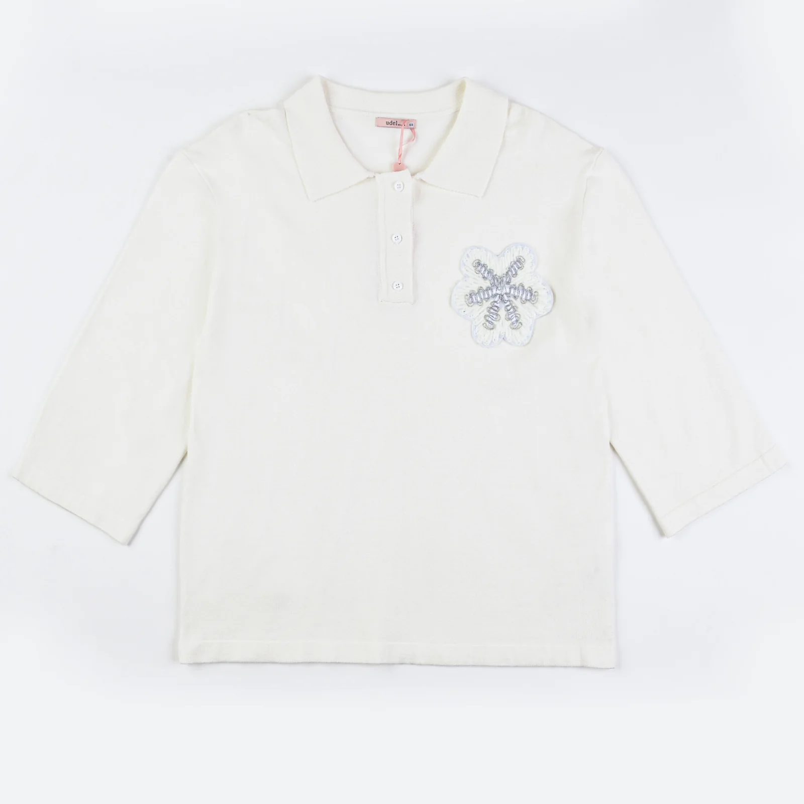 Thin Knit Polo Top - Image 10