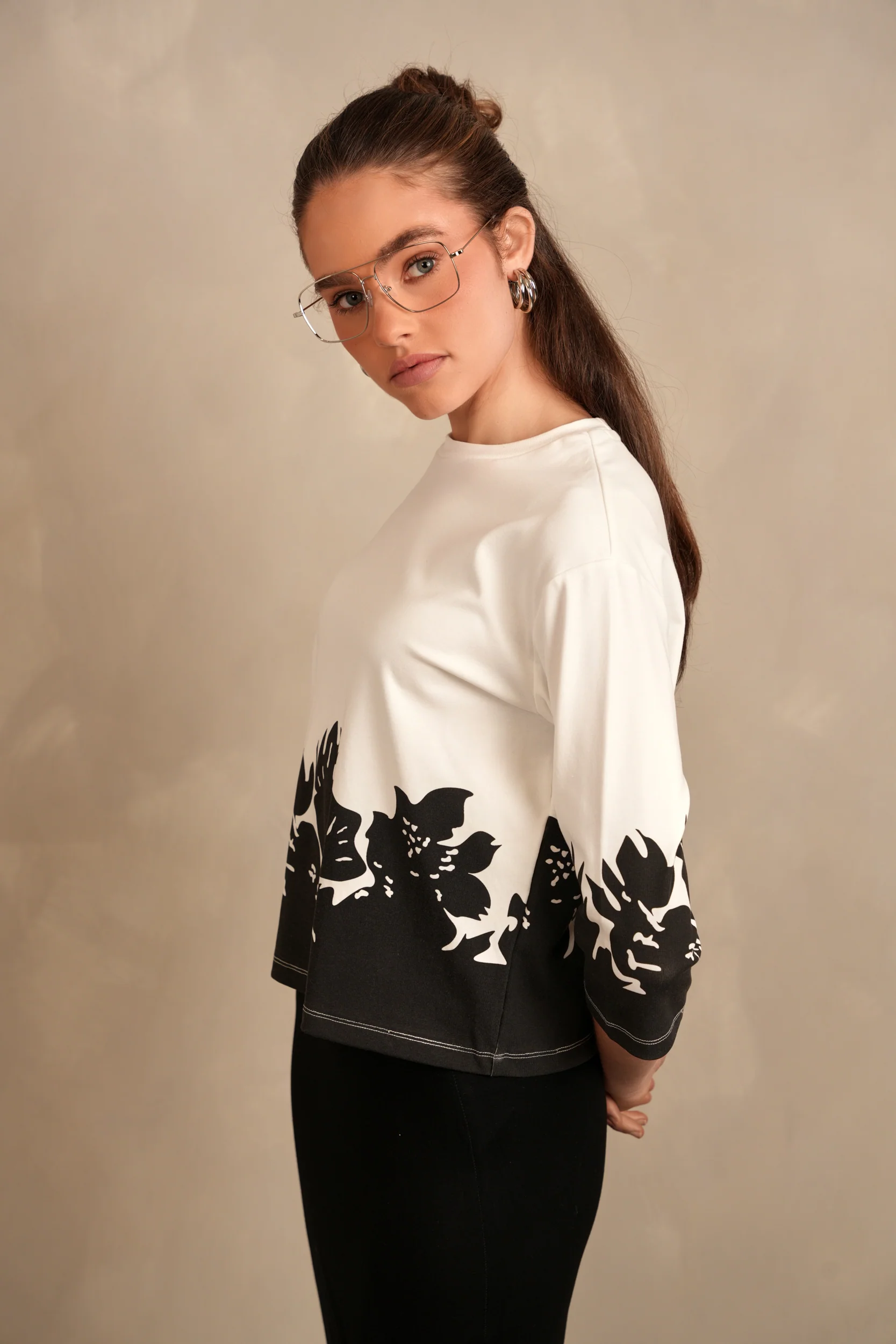 Boxy Printed Tee - Image 2