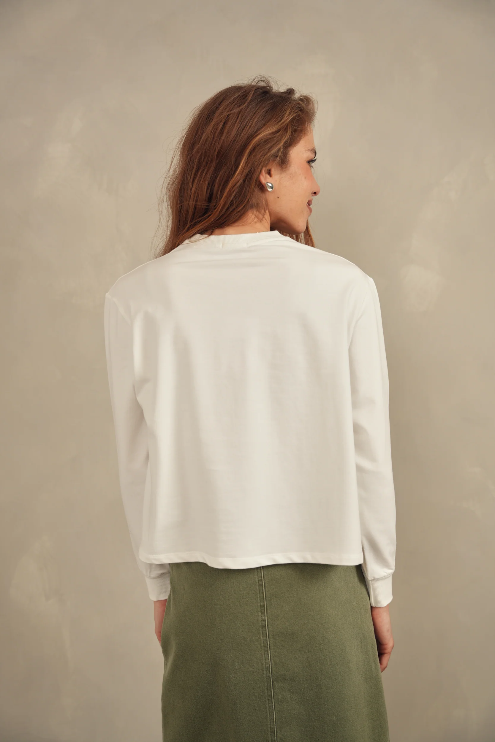 Embroidered Loose Fit Sweatshirt - Image 8
