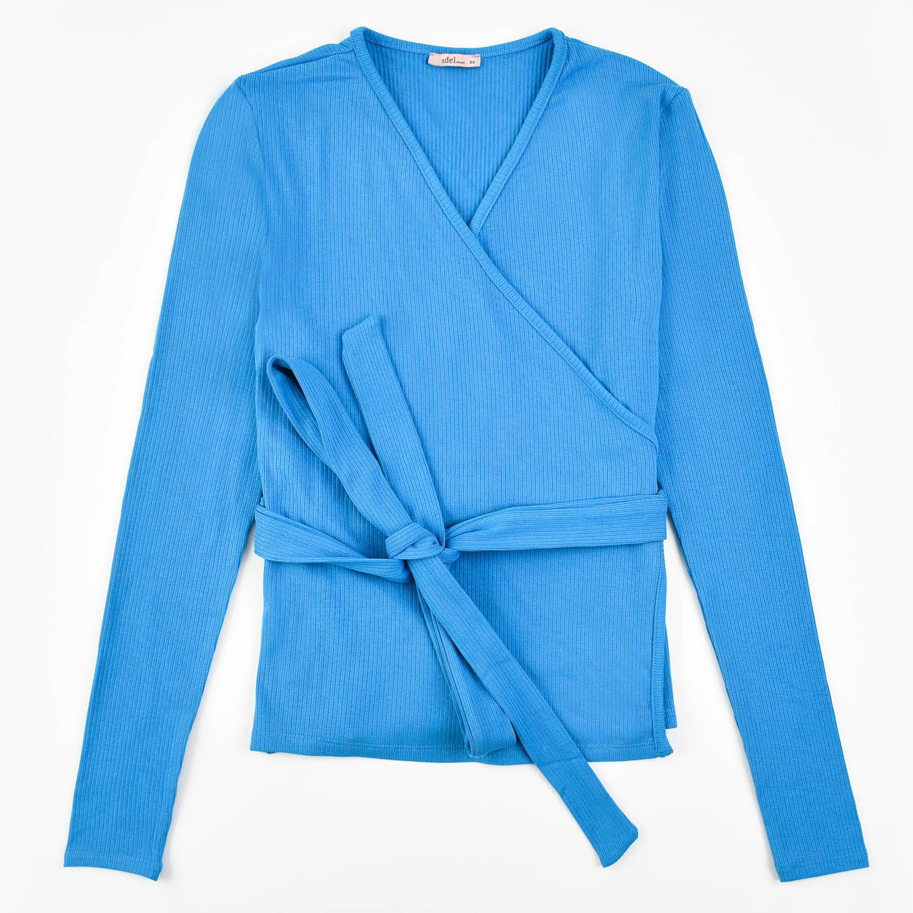 Soft Rib Wrap Tee - Image 15