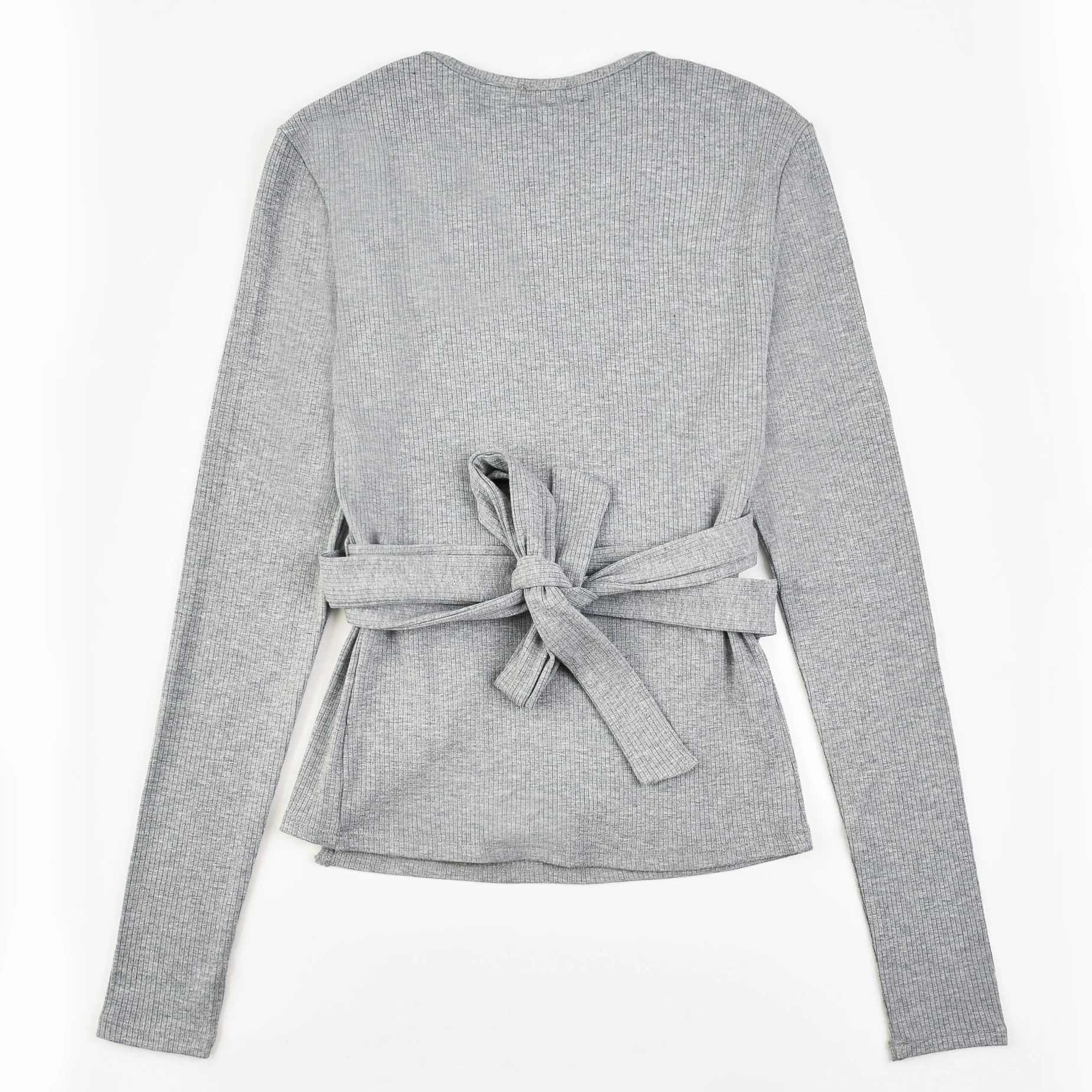Soft Rib Wrap Tee - Image 5