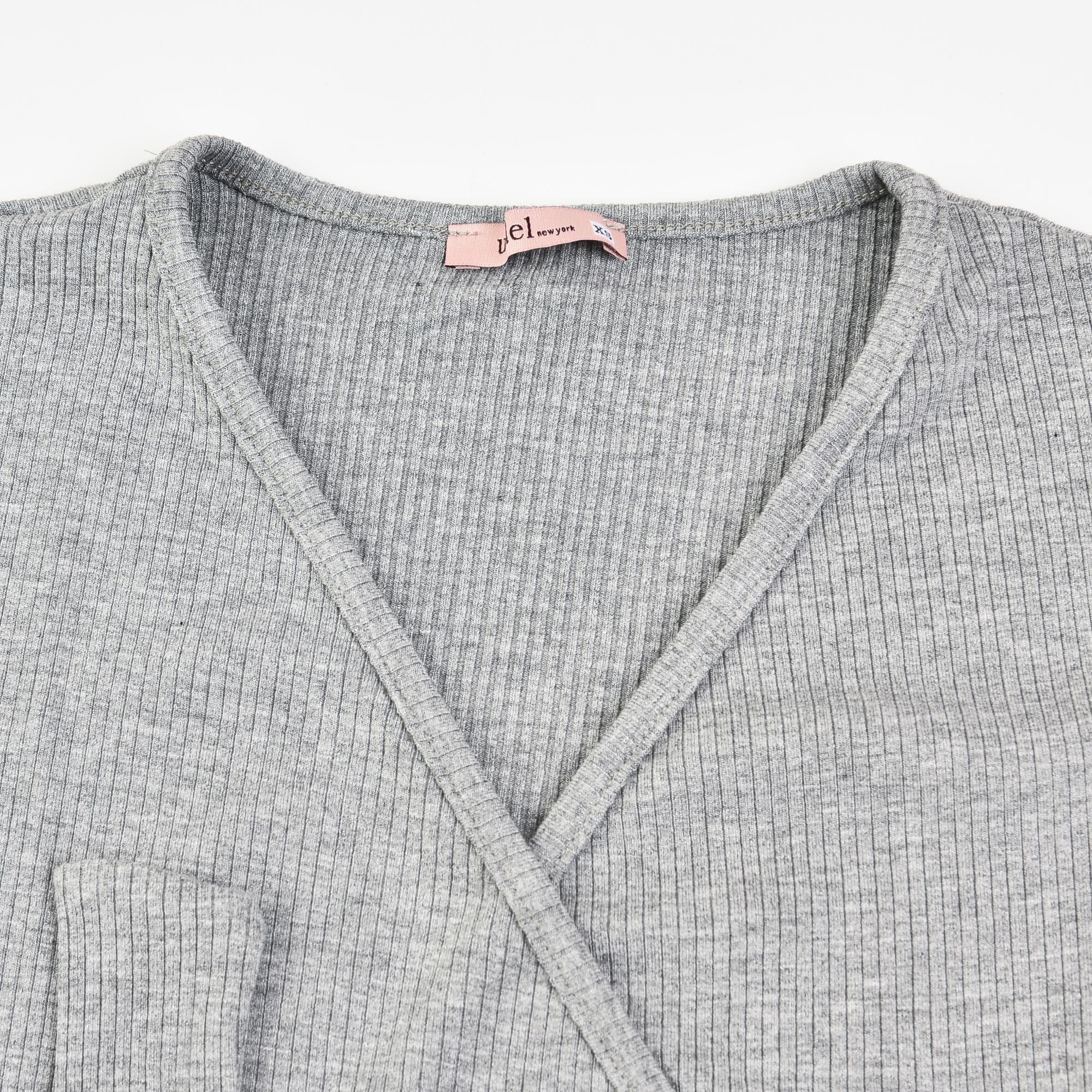 Soft Rib Wrap Tee - Image 6