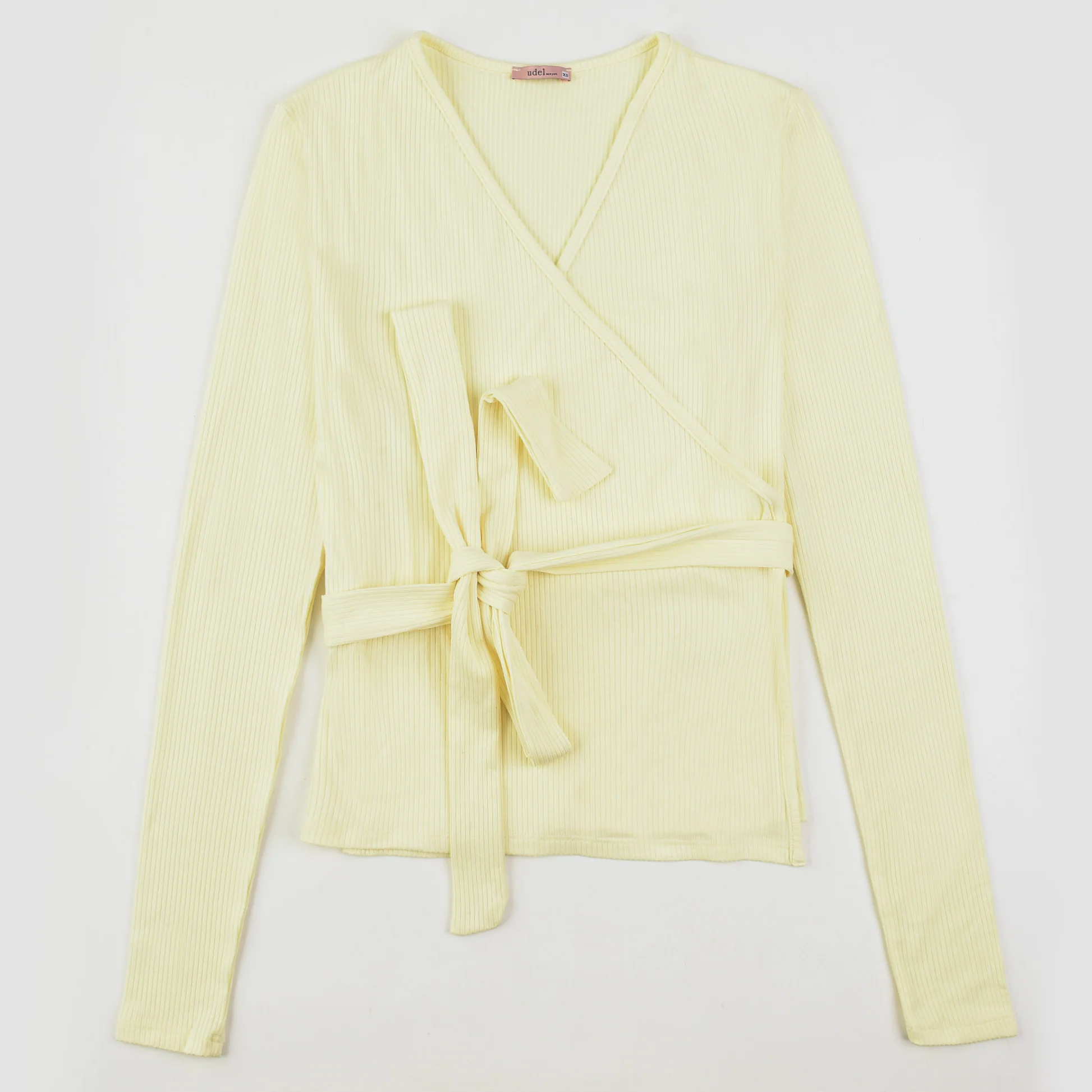 Soft Rib Wrap Tee - Image 8