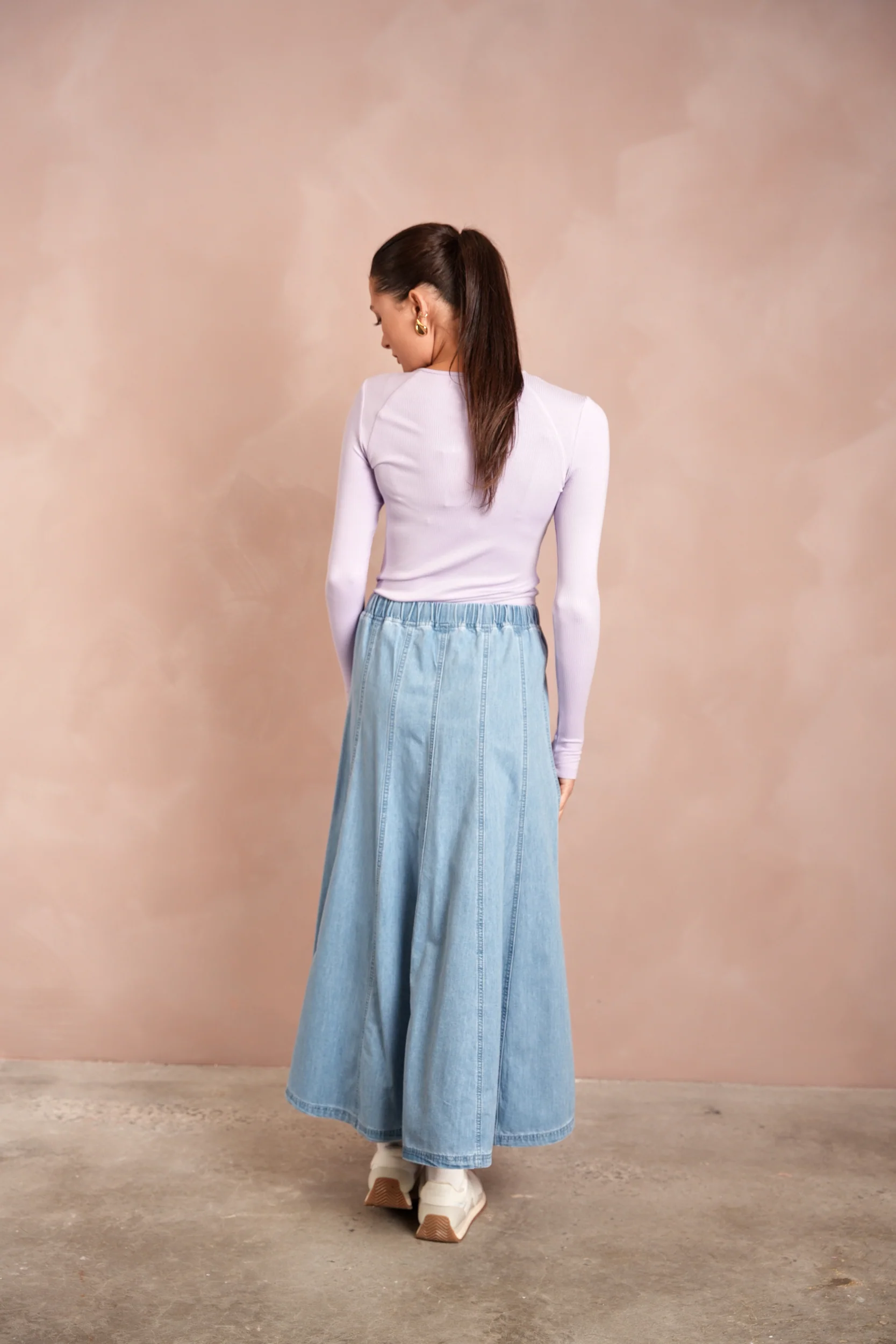 Henley Neck Soft Rib Tee - Image 16