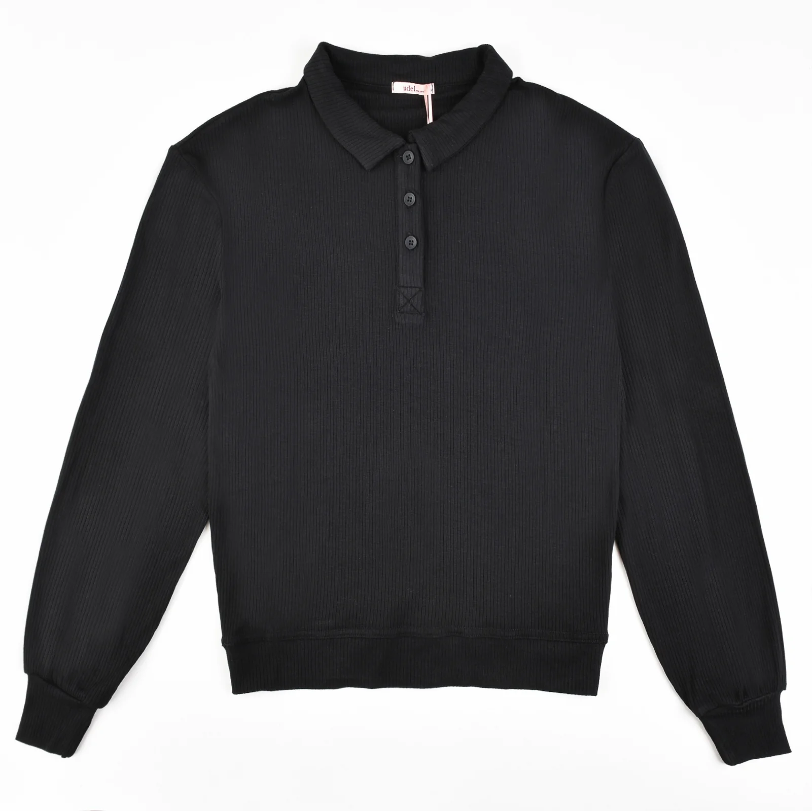 Soft Rib Polo Tee - Image 4