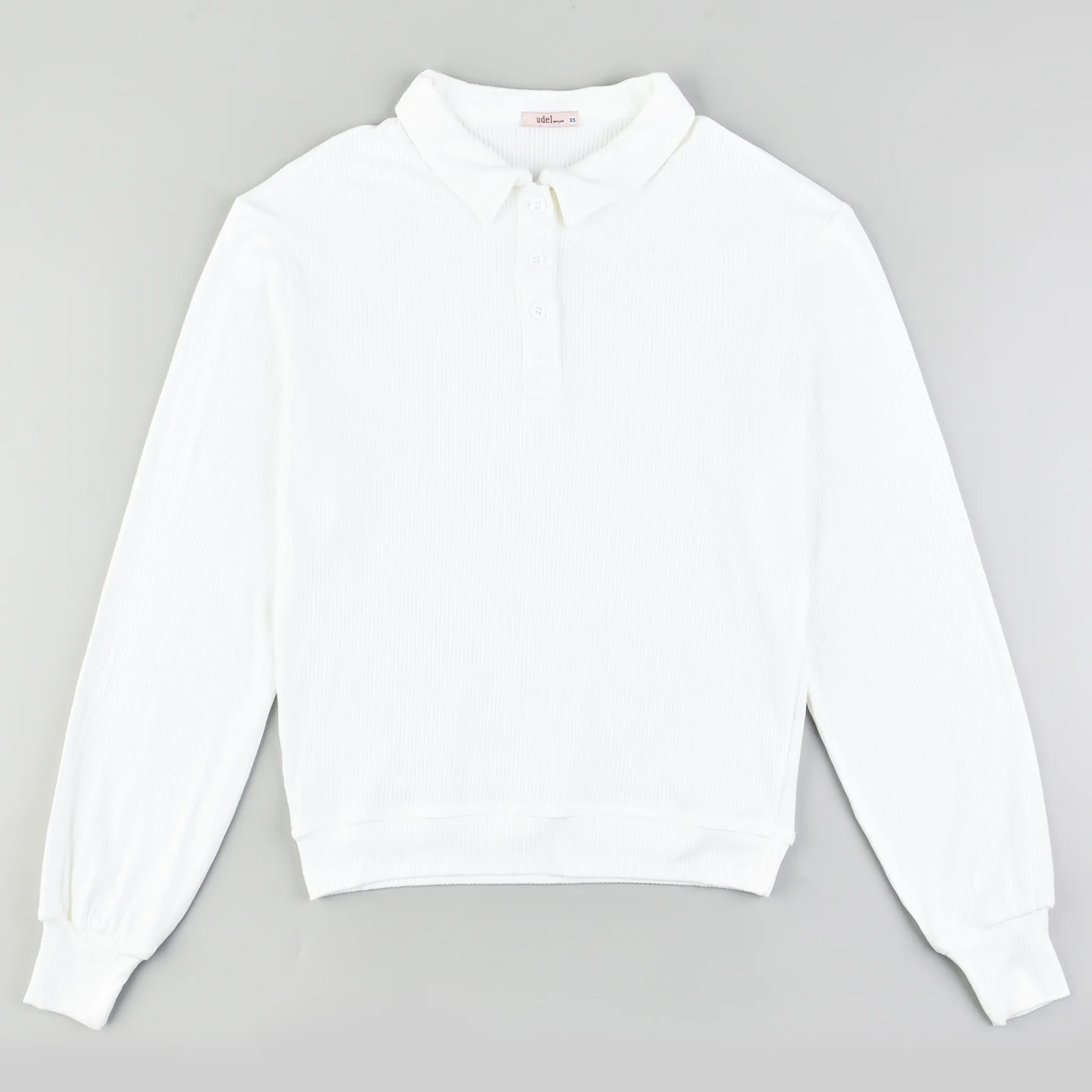 Soft Rib Polo Tee - Image 6