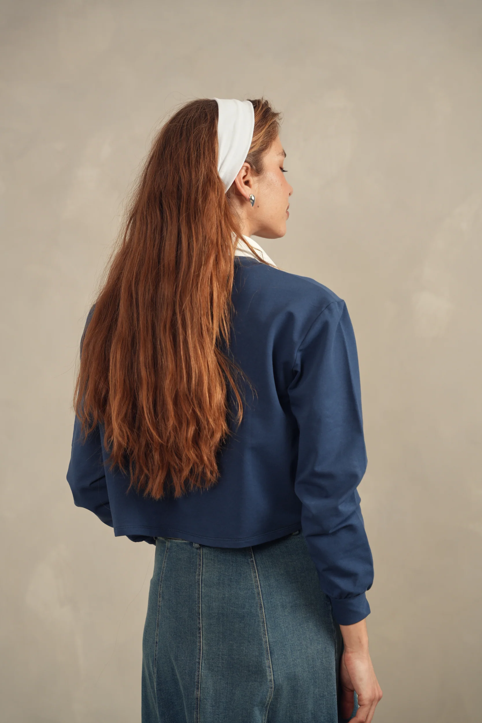 Loose Fit Polo Tee - Image 7