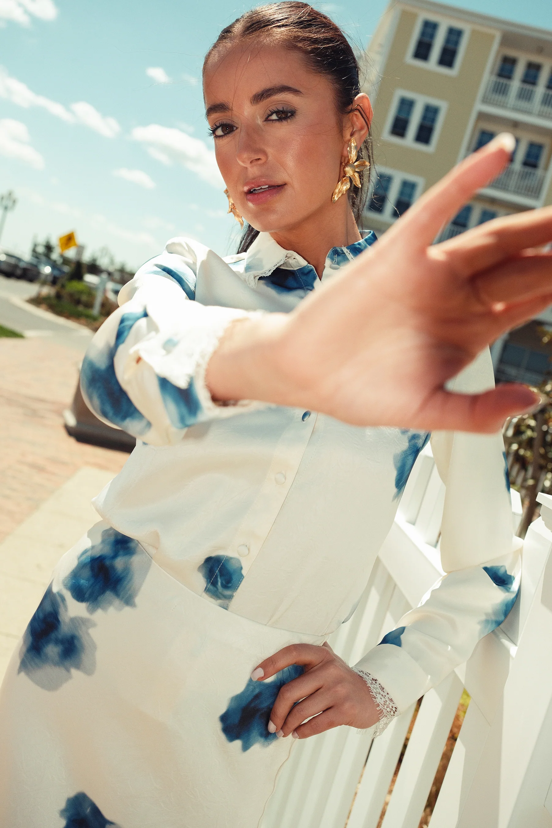 Blouse With Lace - Image 23