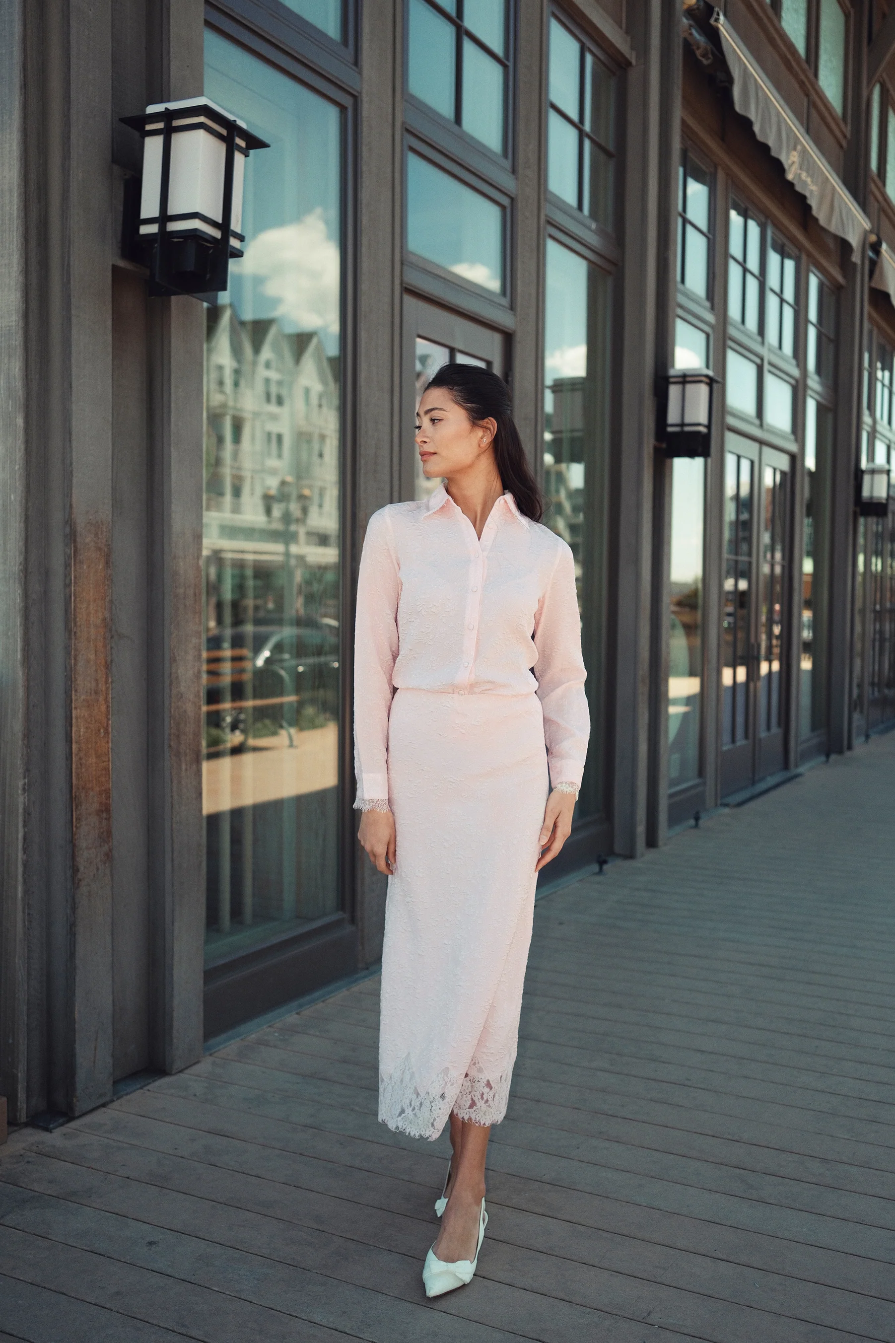 Slip Skirt With Lace - Image 45