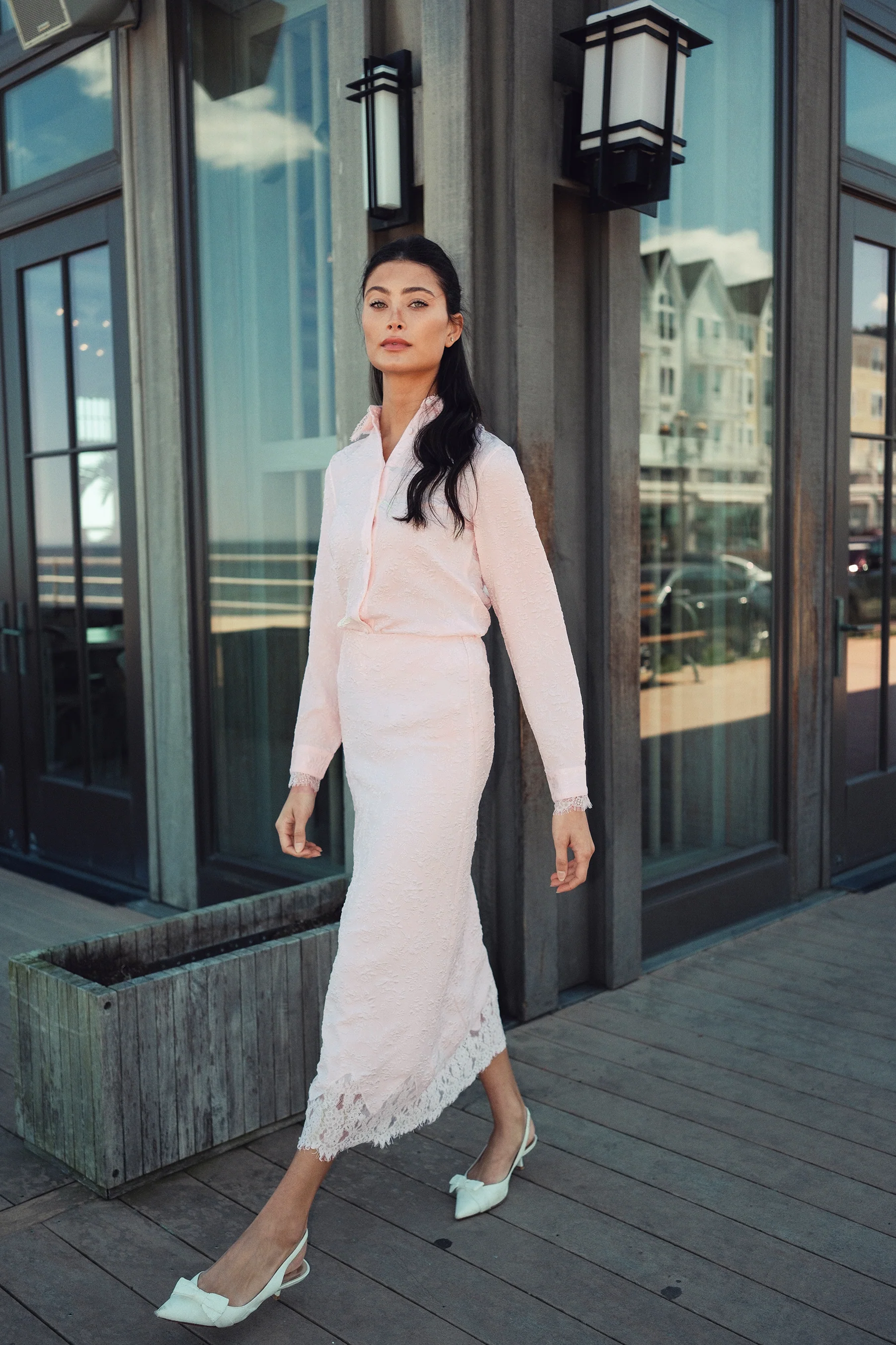 Slip Skirt With Lace - Image 40