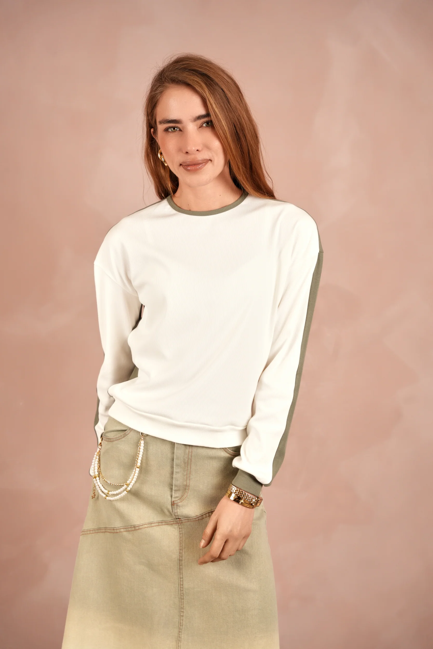 Colorblock Dolman Tee - Image 2