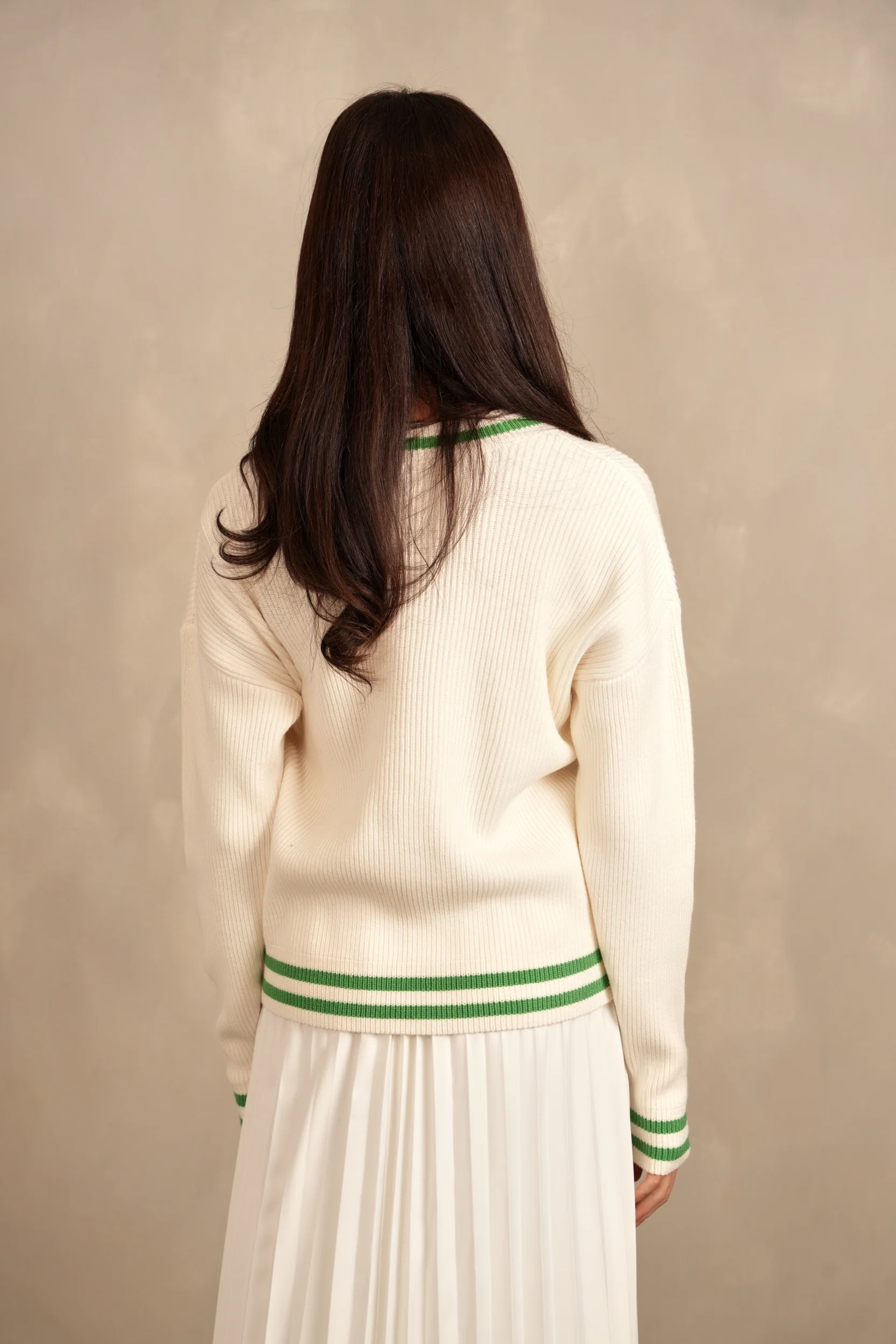 Knitted Tennis Sweater - Image 5