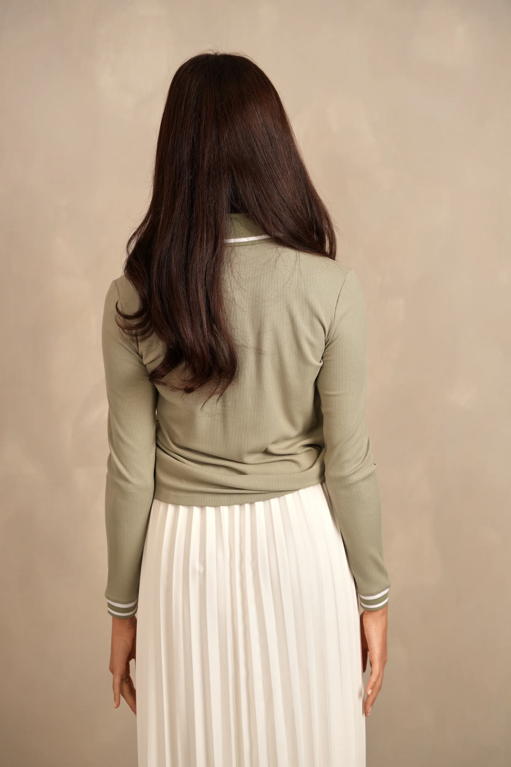 Tennis Zipper Tee - Image 7