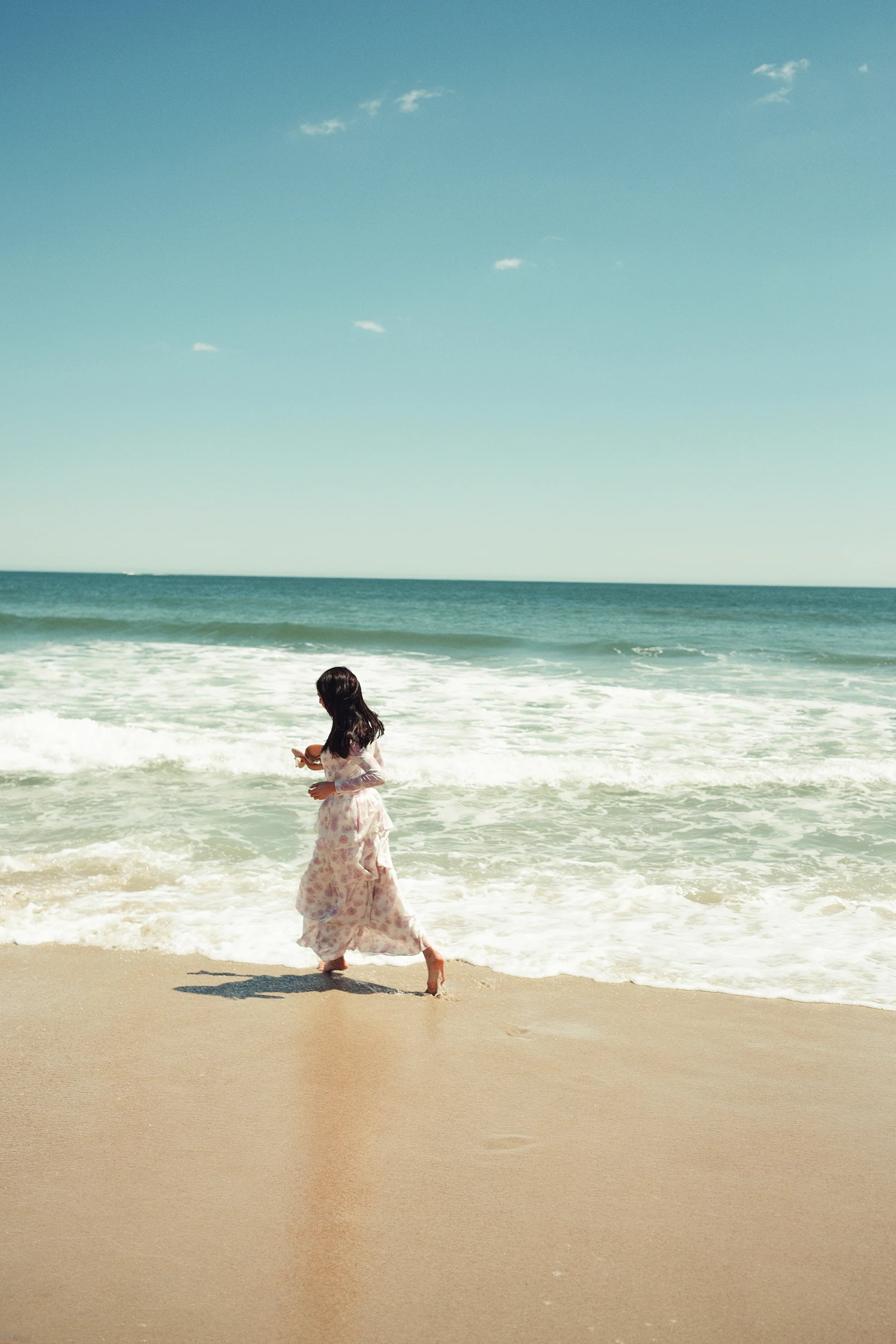 Layered Linen Feel Maxi Skirt - Image 4