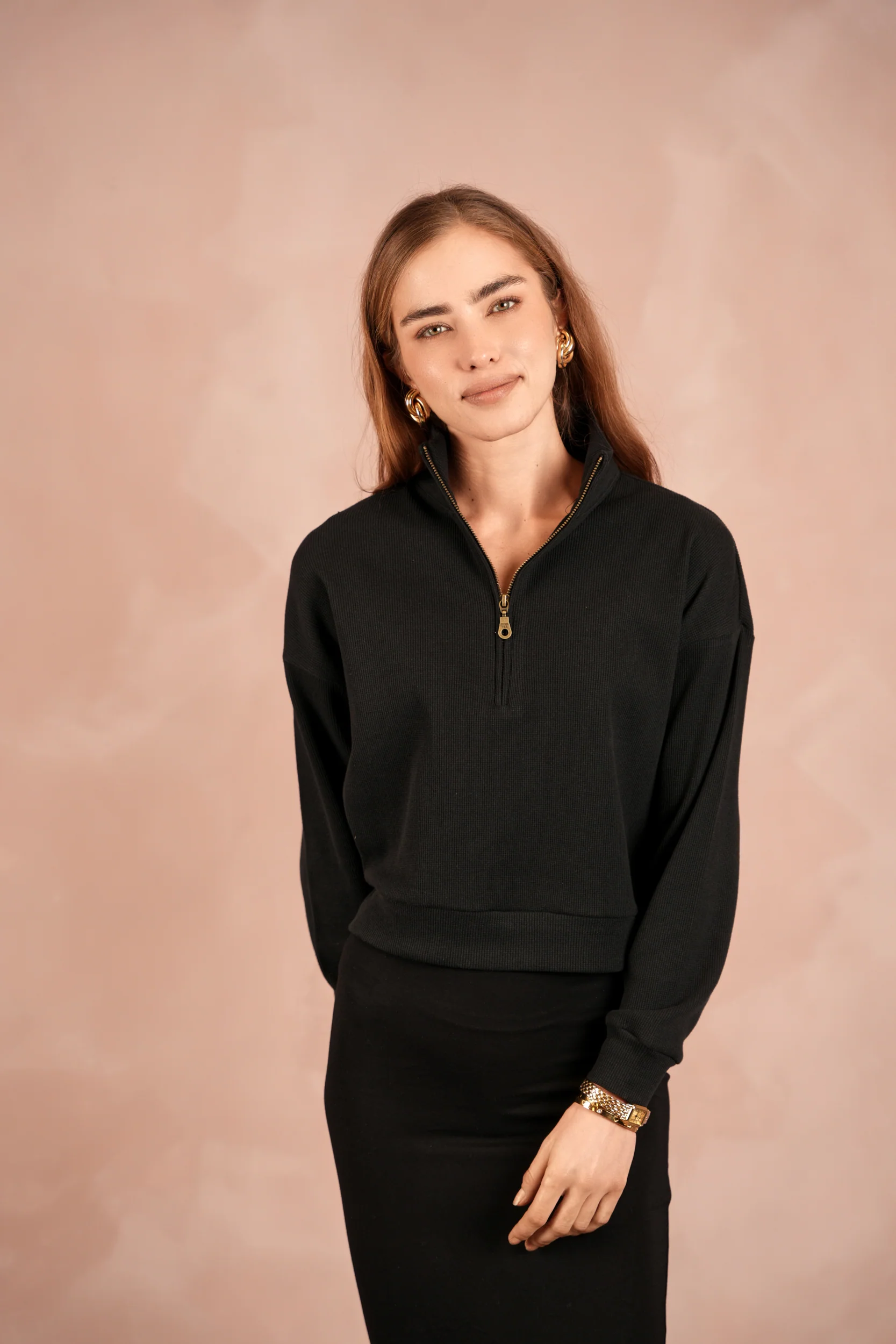 Waffle Knit Top - Image 2