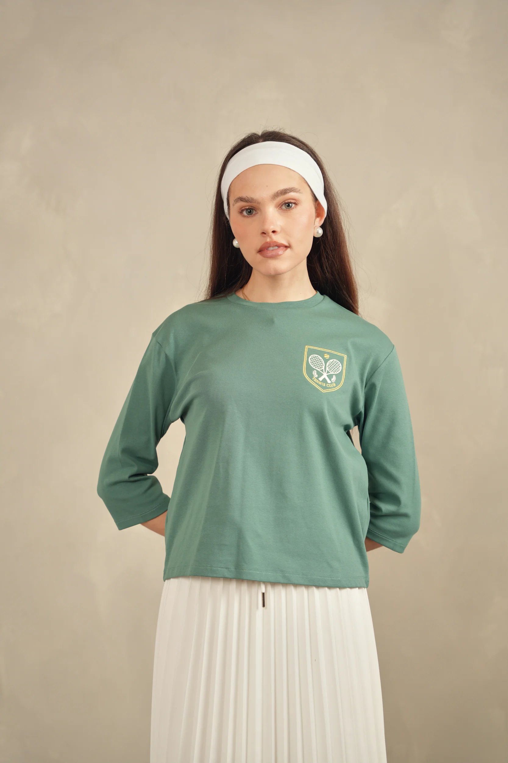 Tennis Boxy Tee - Image 7