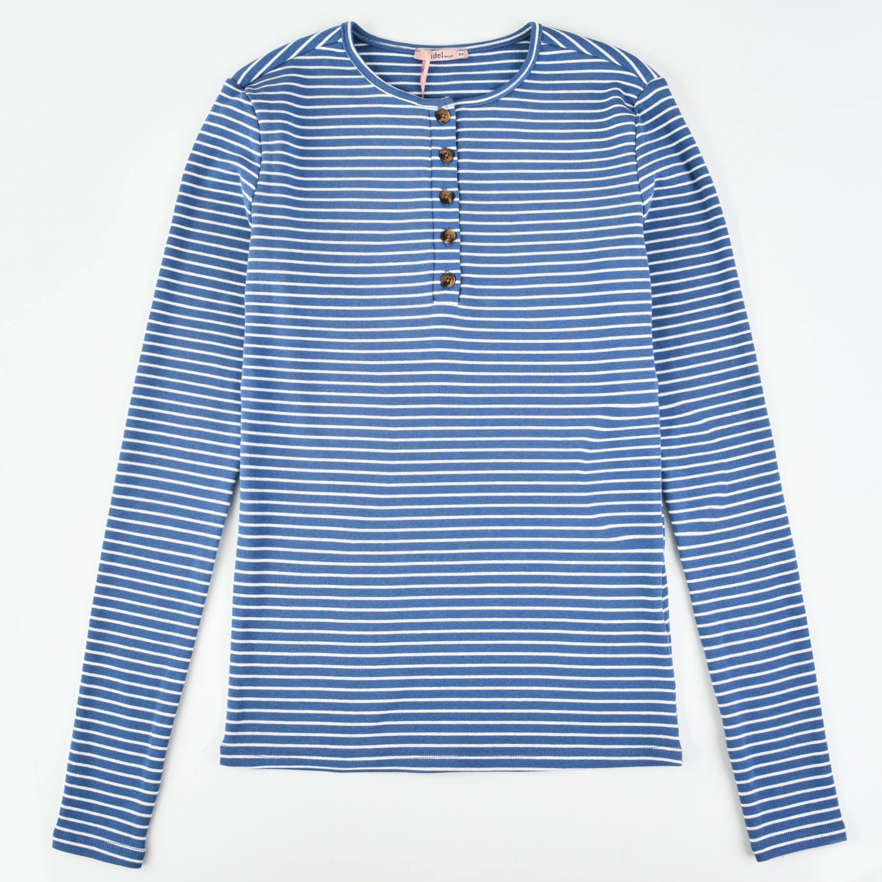 Striped Cotton Tee - Image 7