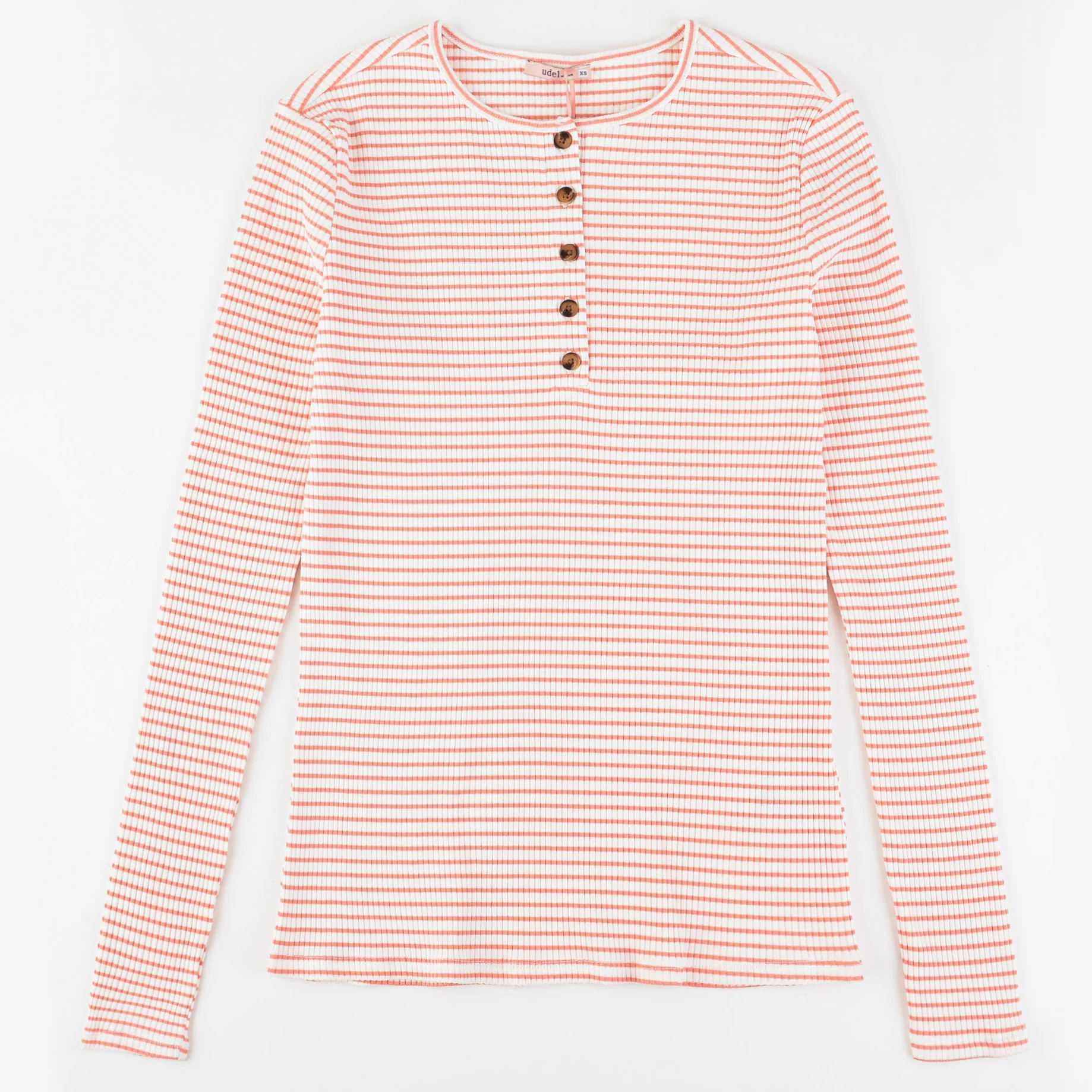 Striped Rib Henley Tee - Image 22