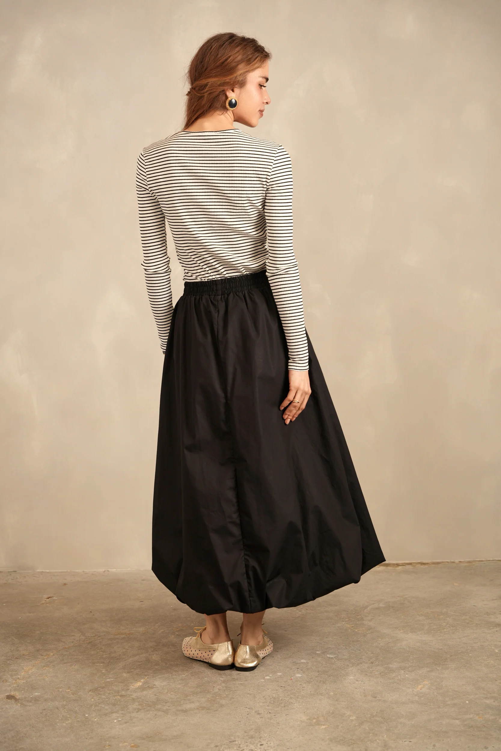 Striped Rib Henley Tee - Image 7