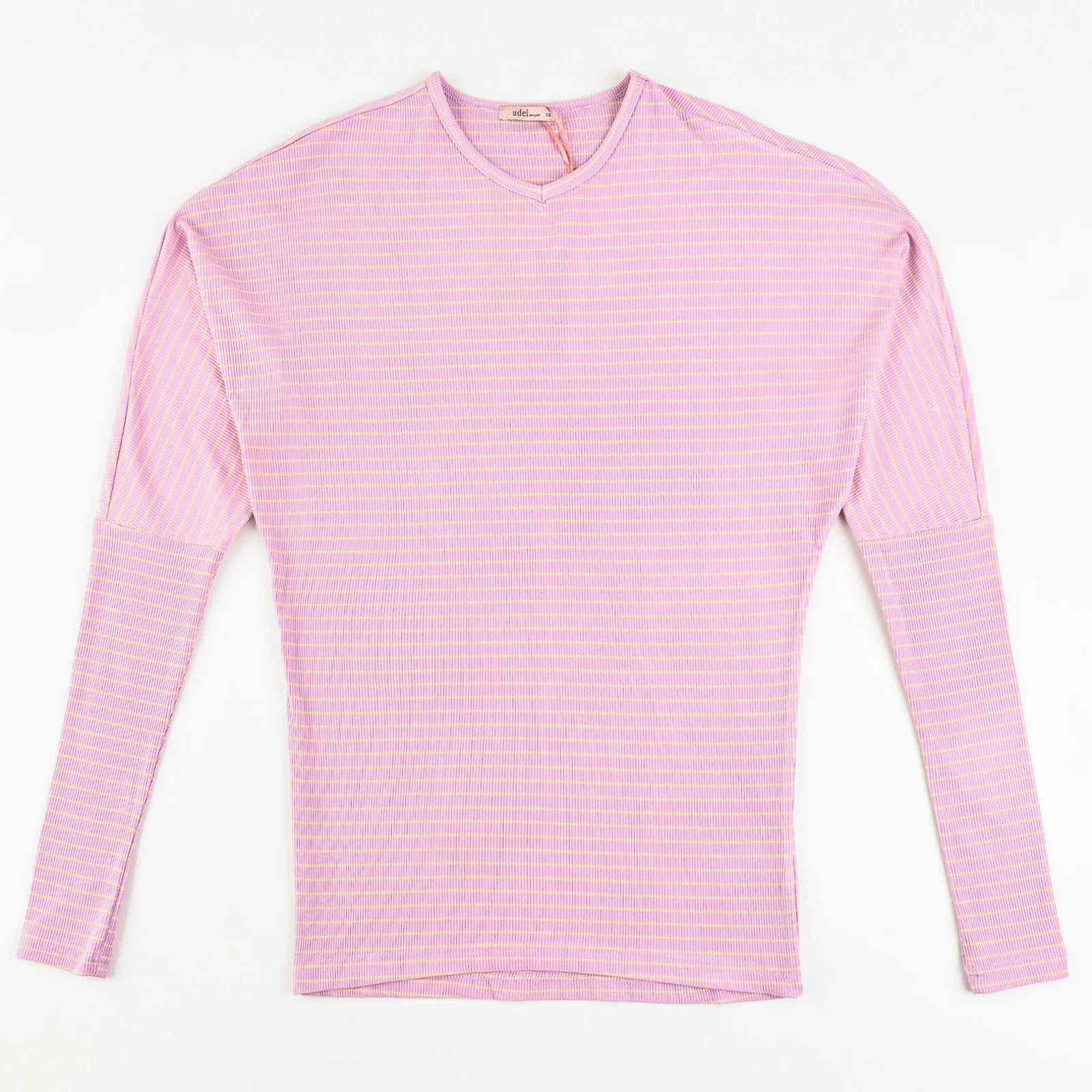 Striped Rib Dolman Tee - Image 17