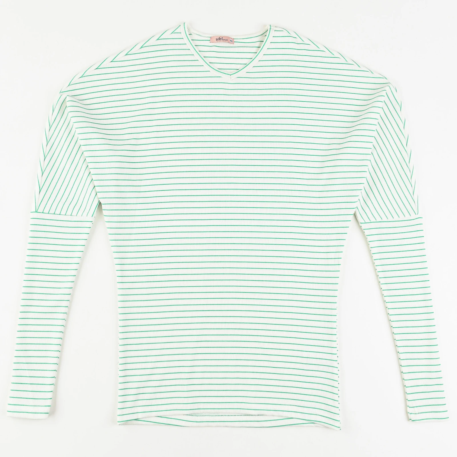 Striped Rib Dolman Tee - Image 19