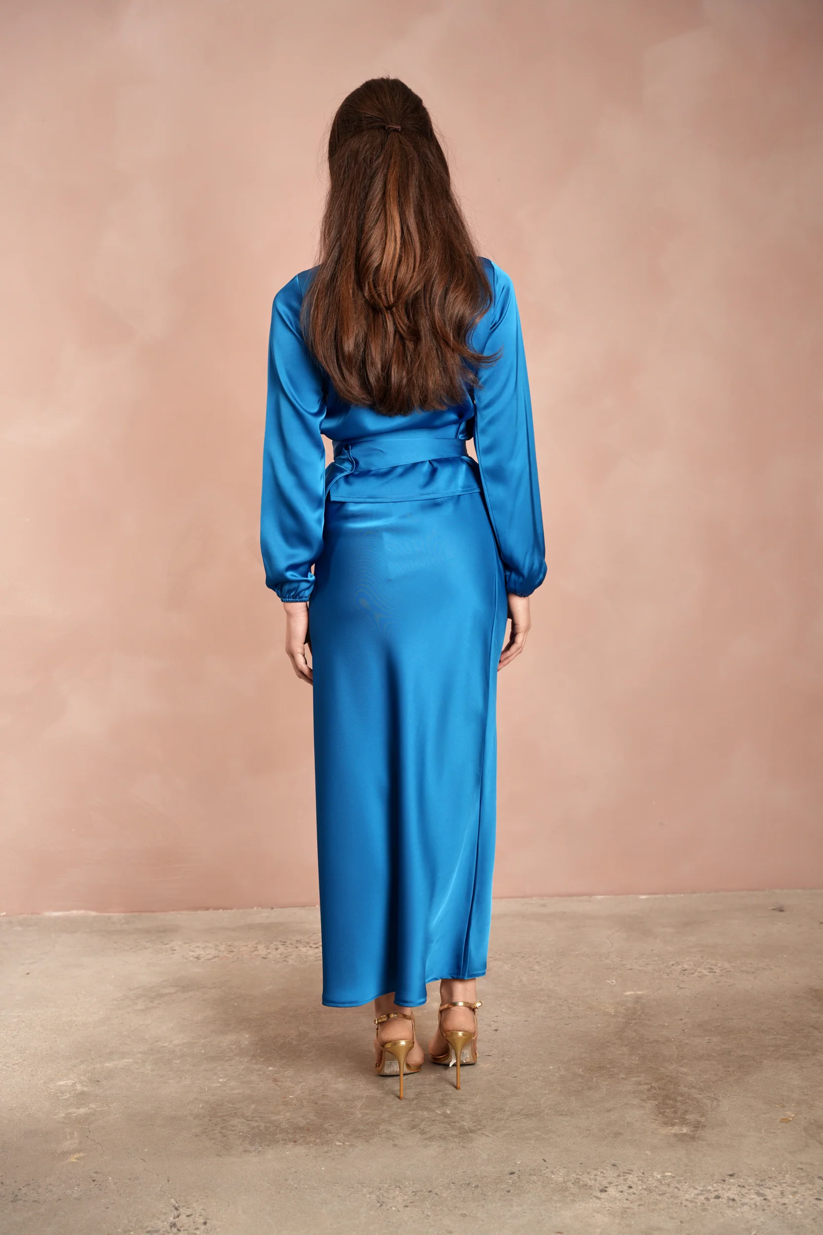 Satin Wrap Top - Image 10