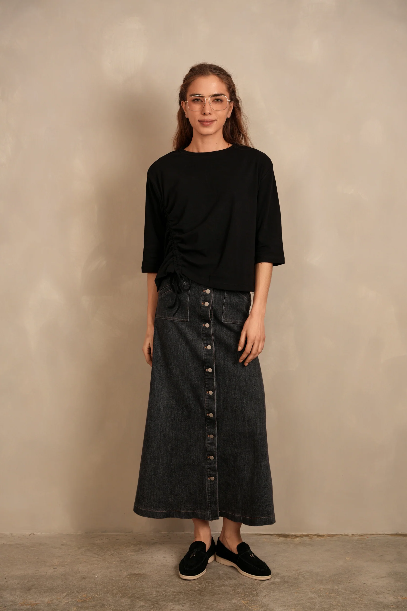 Denim Pocket Skirt - Image 11