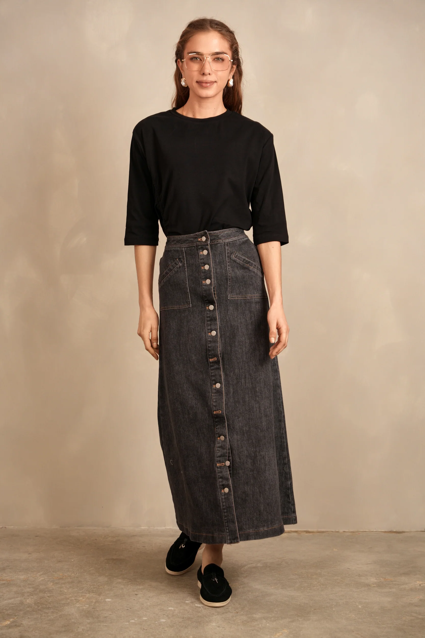 Denim Pocket Skirt - Image 8