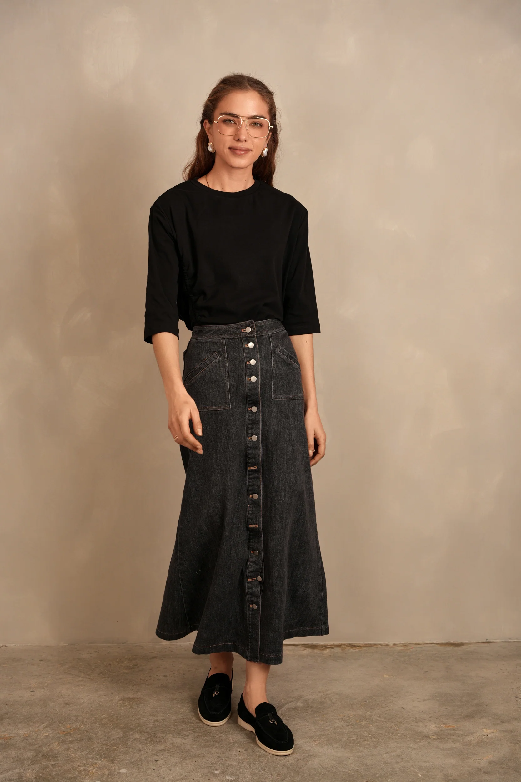 Denim Pocket Skirt - Image 9