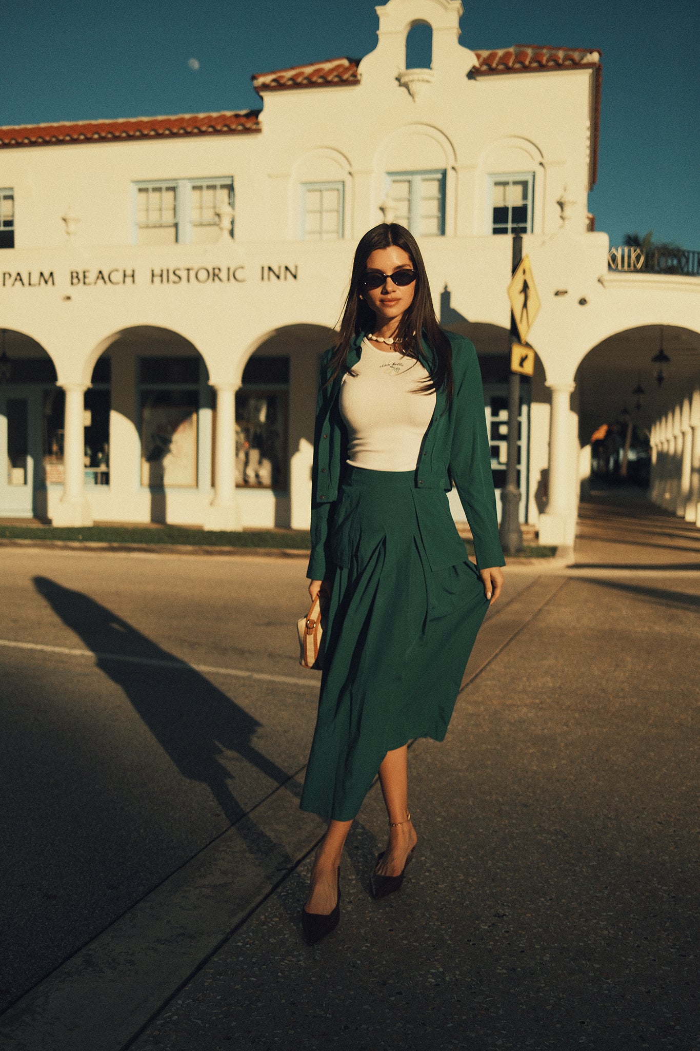 Pleated Skirt w/ Exposed Pockets - Image 14