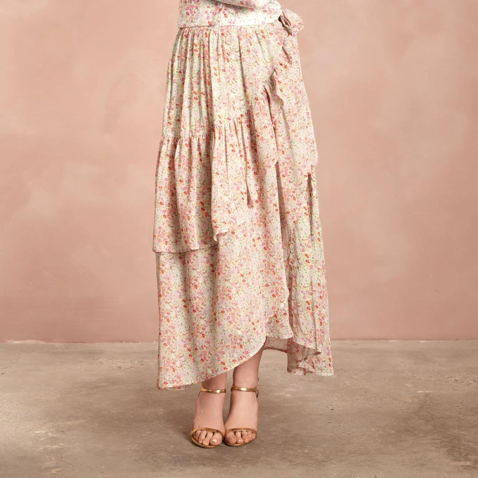 Tie Layered Skirt - Image 12