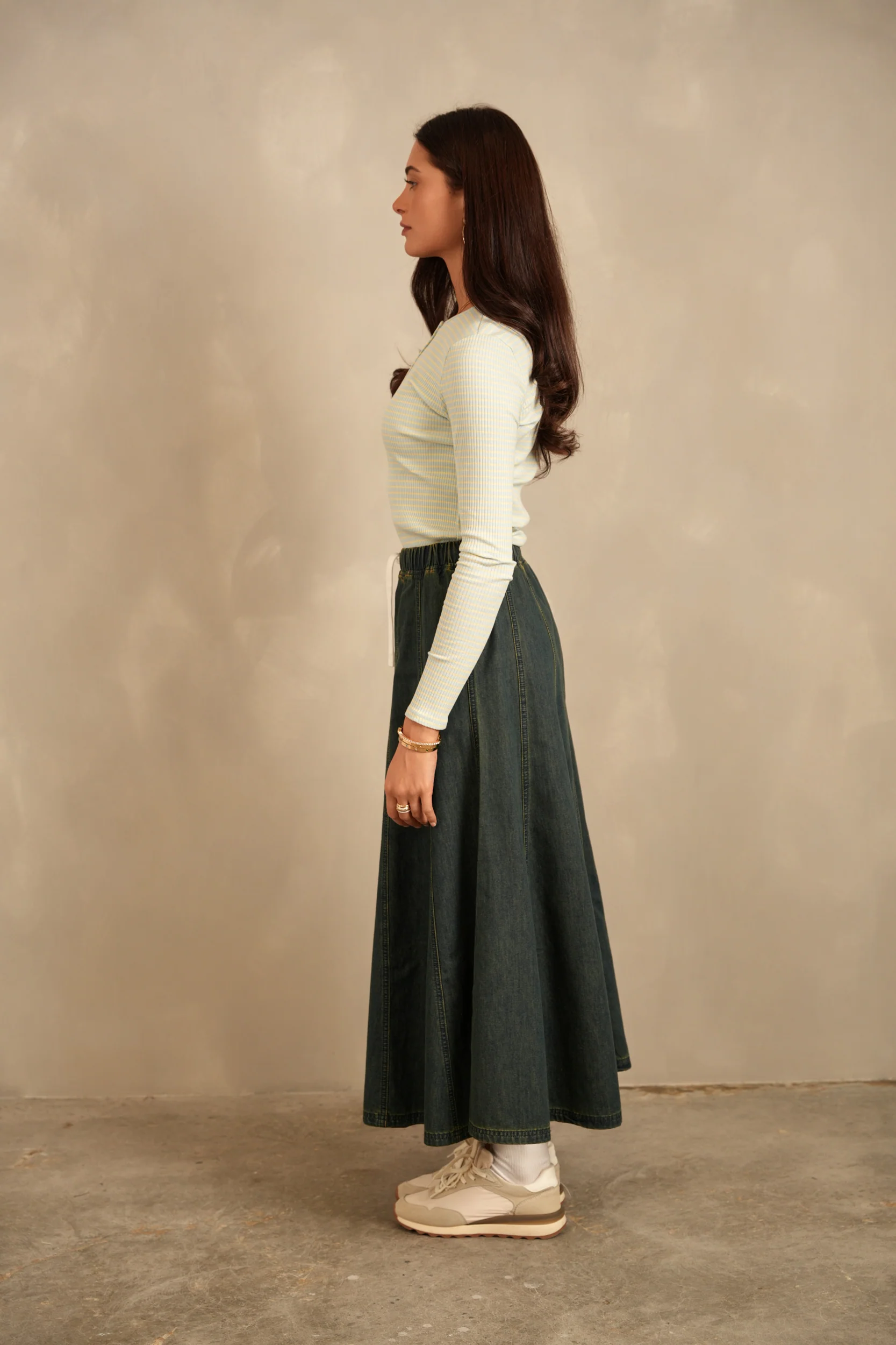 Tencel Panel Skirt - Image 10