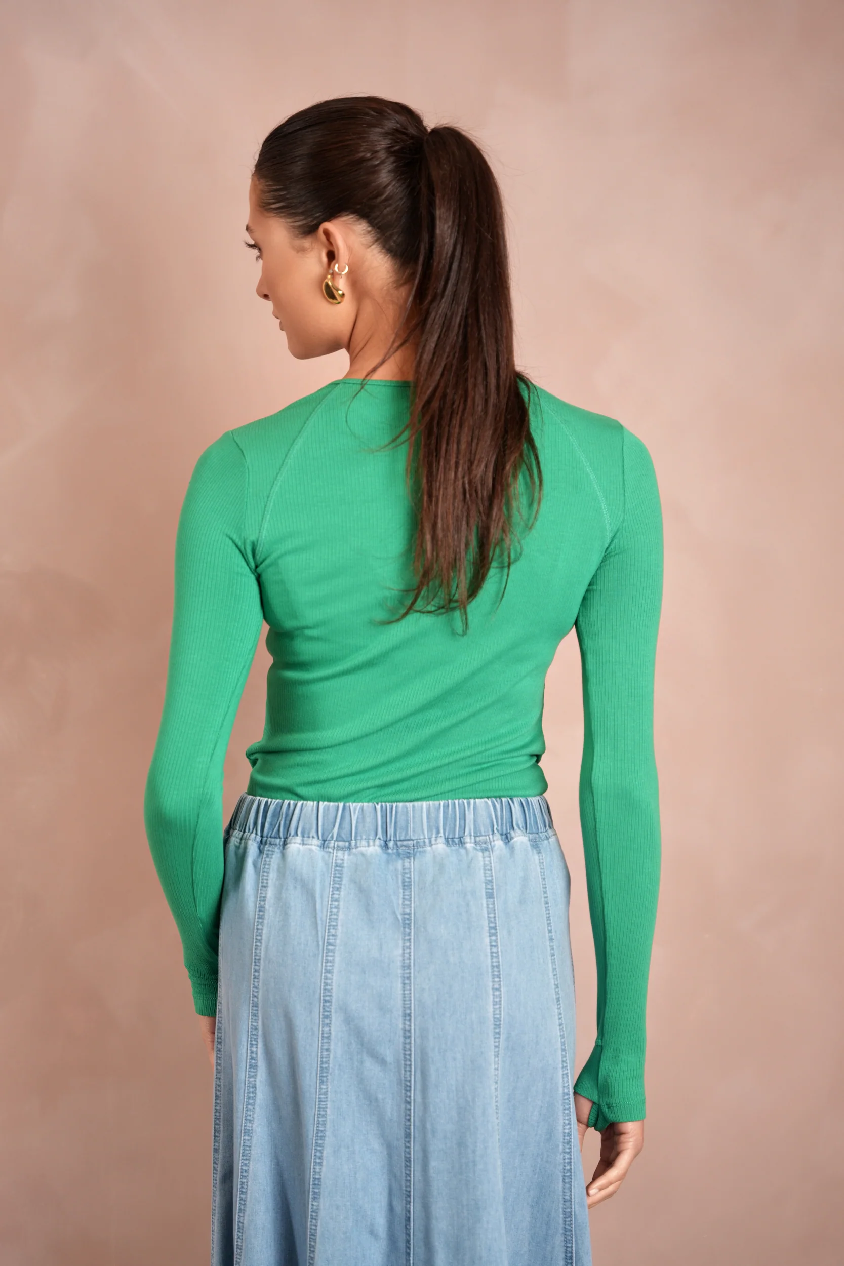 Tencel Panel Skirt - Image 7