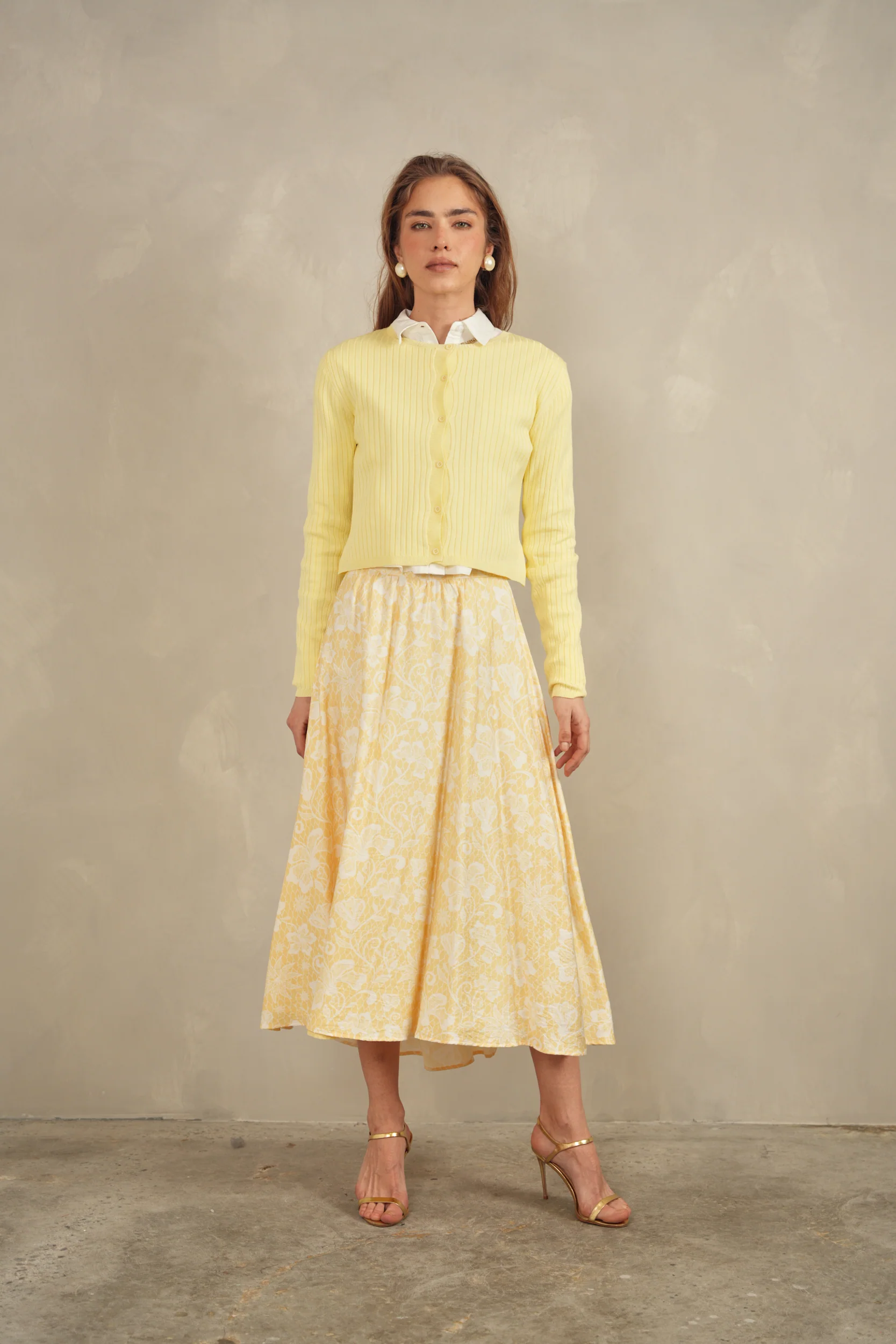 Flowy High-Low Skirt - Image 4